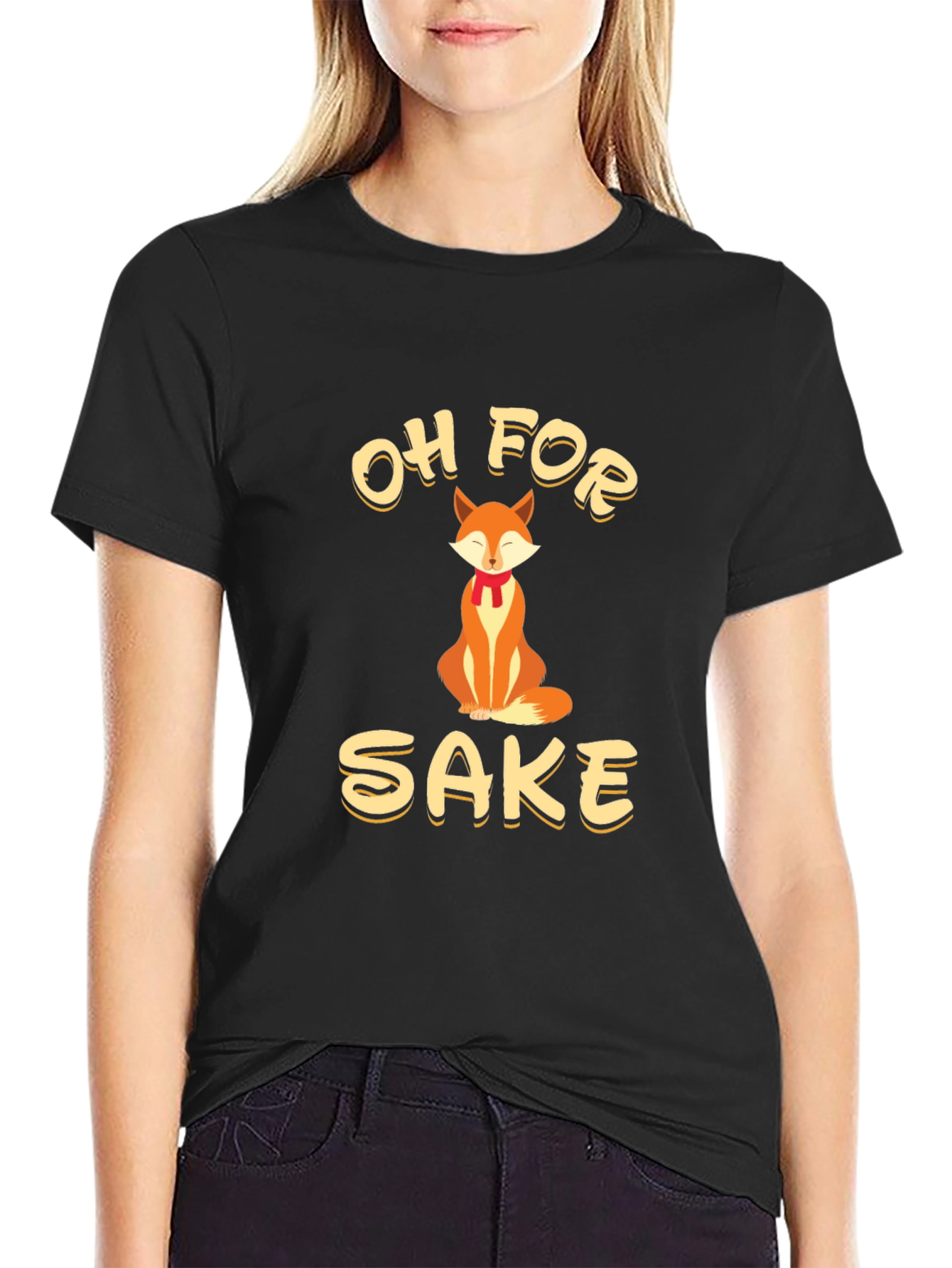 Oh For Fox Sake - Funny Graphic Tee