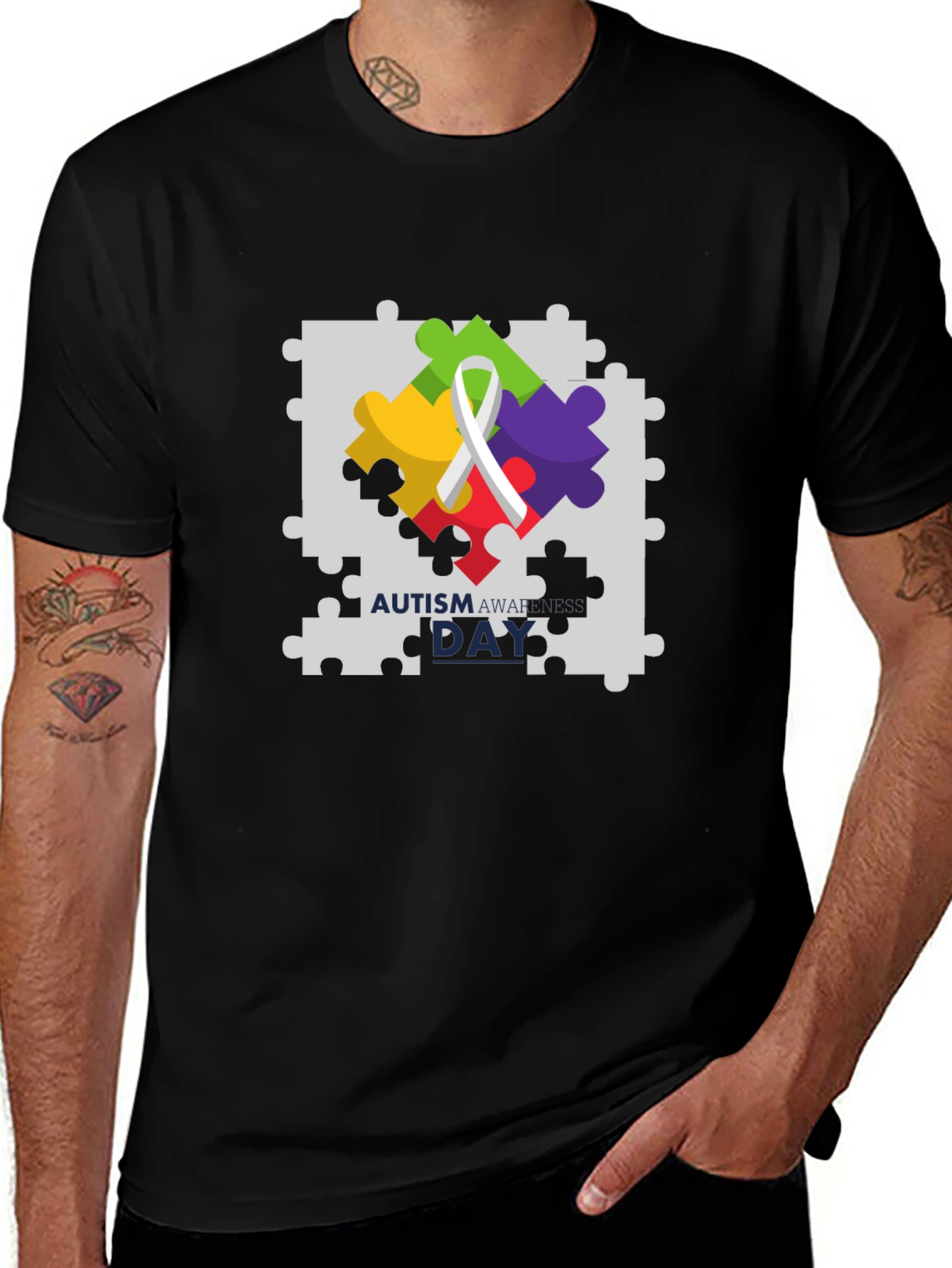 Autism Awareness Puzzle T-Shirt