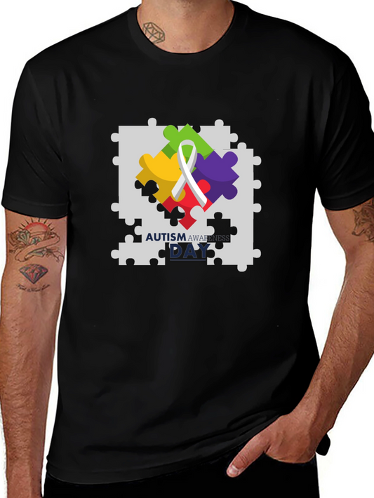 Autism Awareness Puzzle T-Shirt