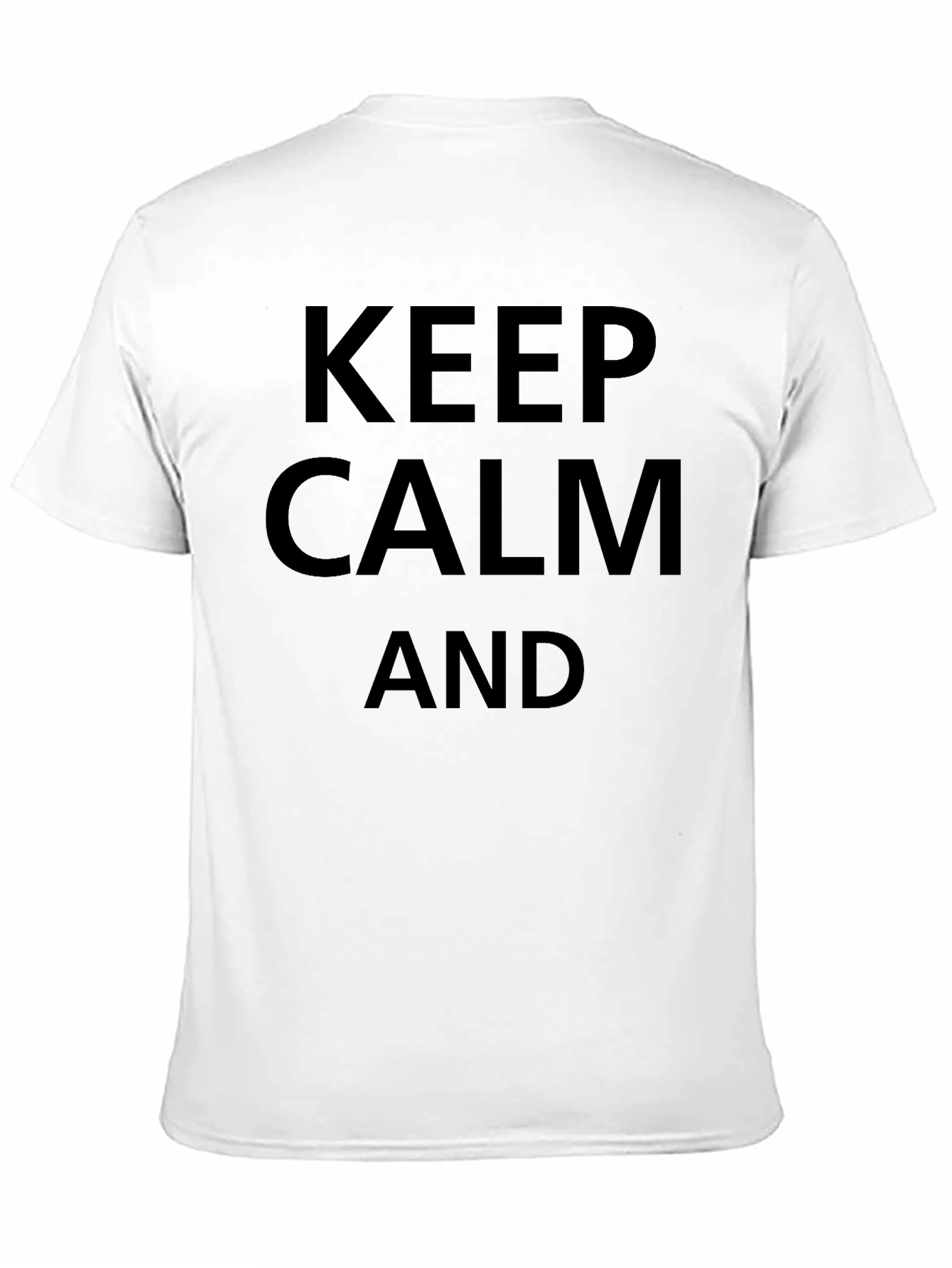 Keep Calm T-Shirt - Mens Graphic Tee