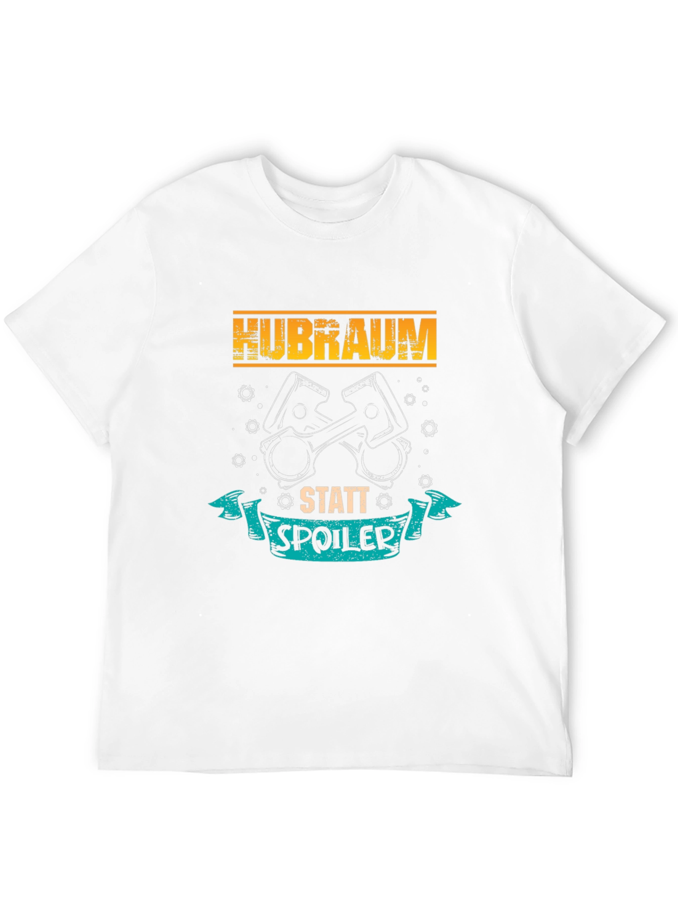 Hubraum Statt Spoiler Black T-Shirt