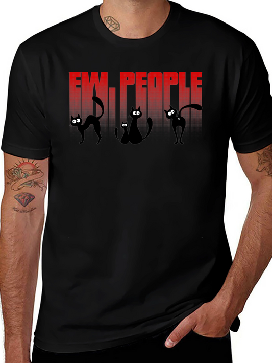 Ew People Cat Graphic Tee