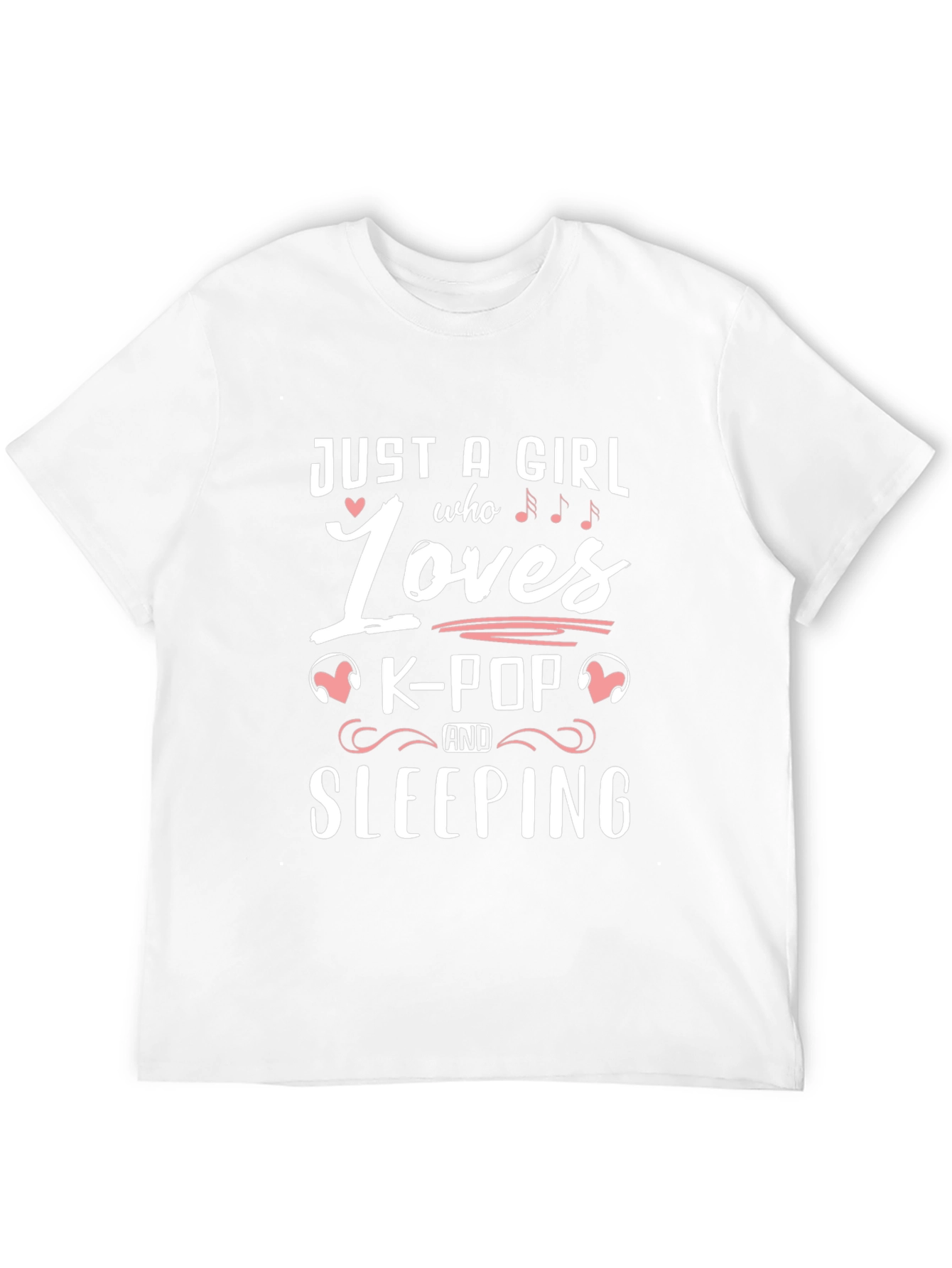 K-Pop & Sleeping Graphic T-Shirt
