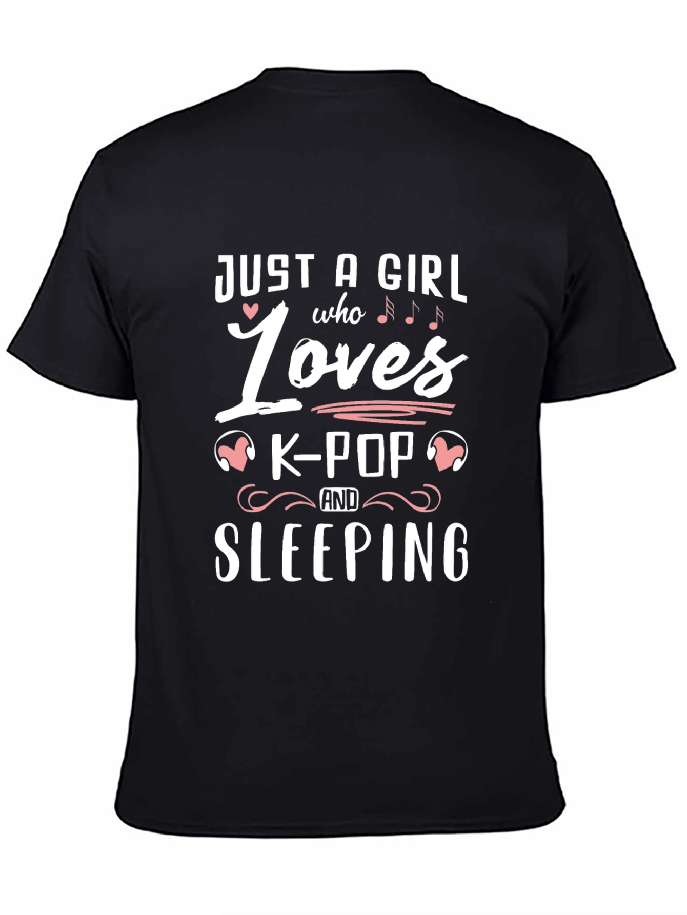 K-Pop & Sleeping Graphic T-Shirt