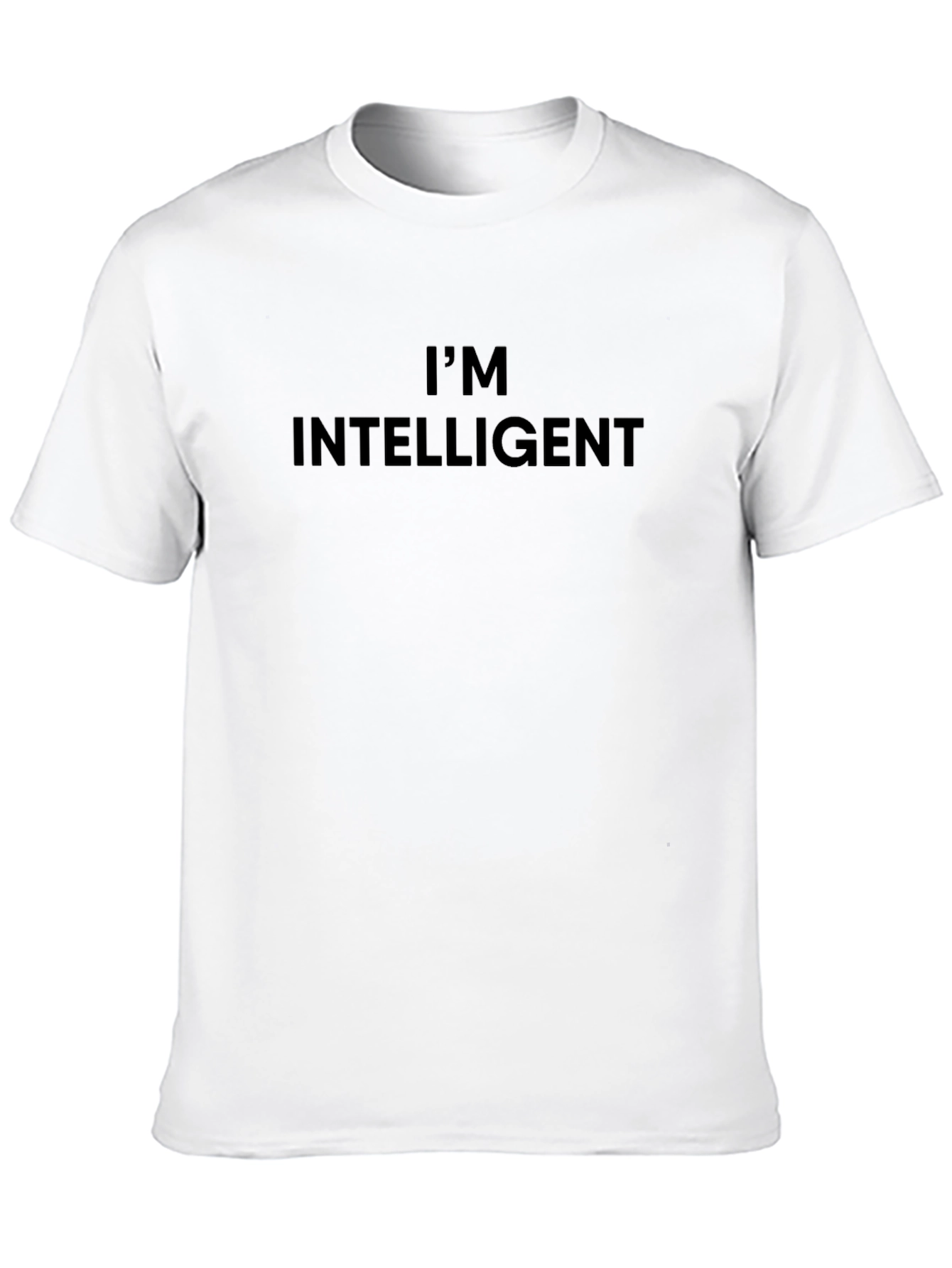 Im Intelligent - Statement Tee - Black