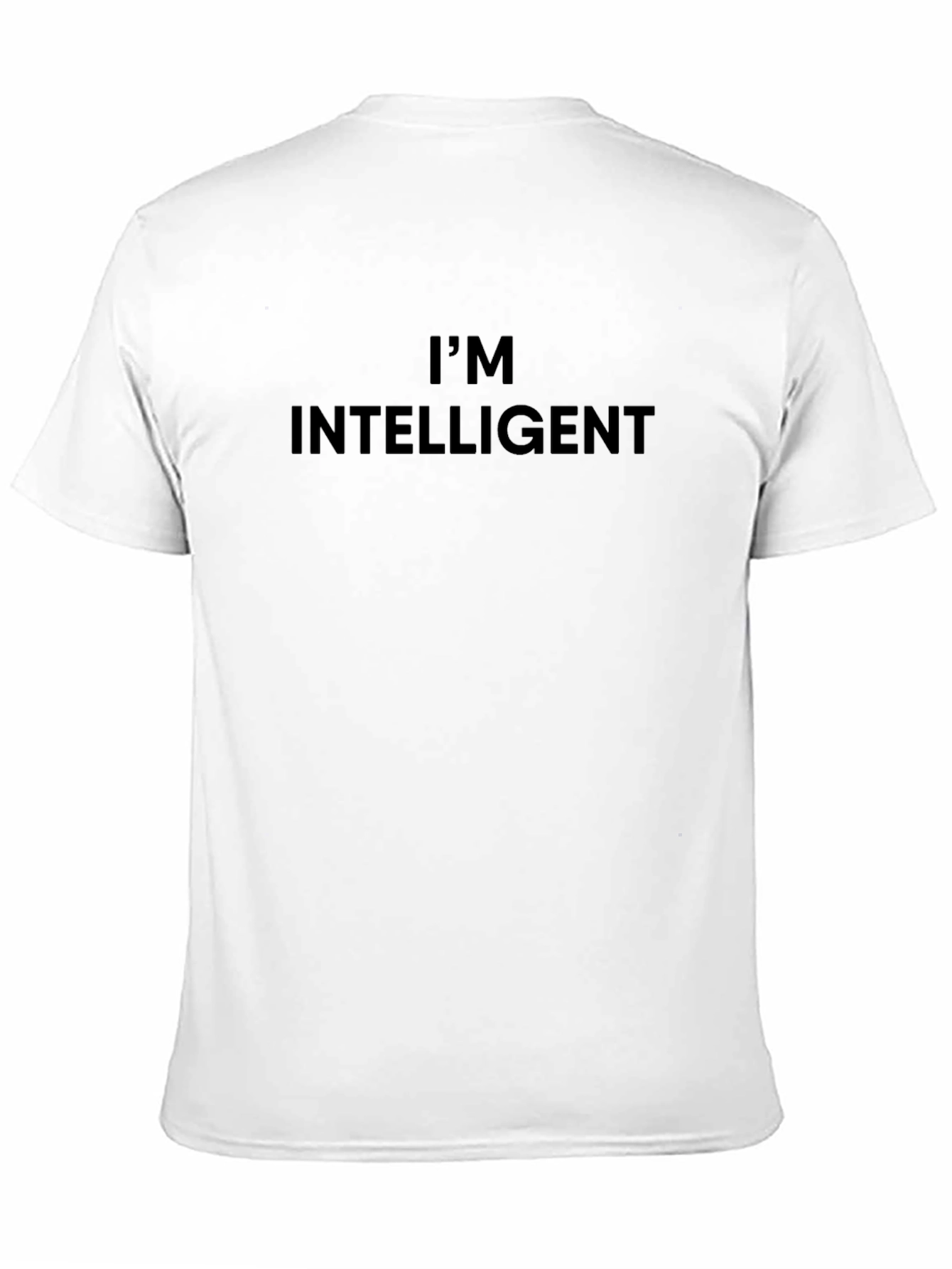 Im Intelligent - Statement Tee - Black