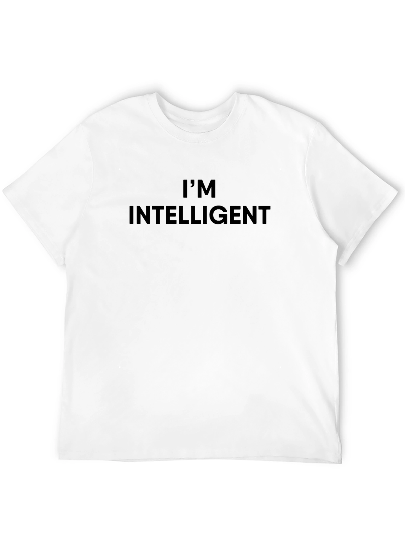 Im Intelligent - Statement Tee - Black