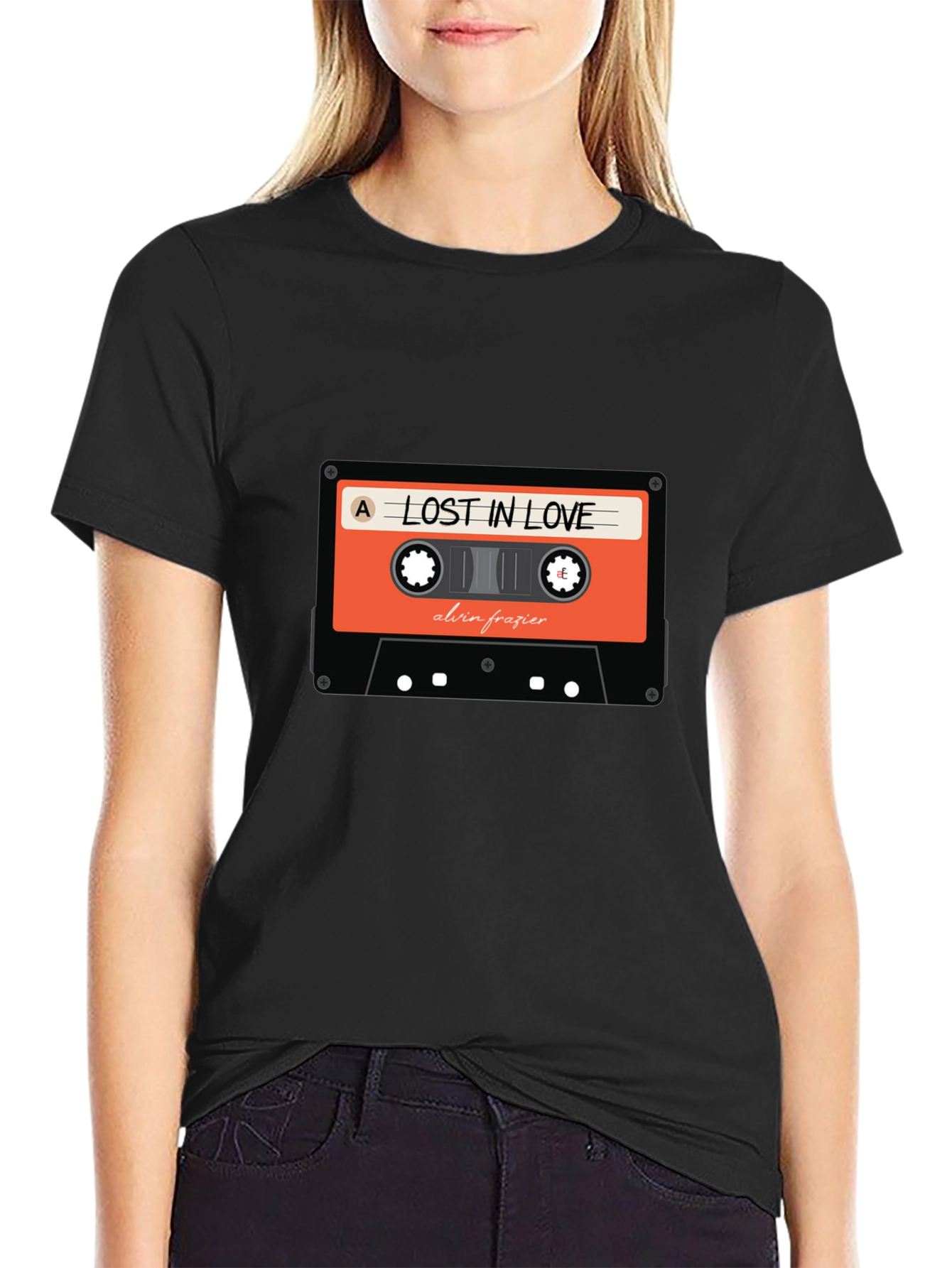 Lost In Love Cassette Tape Graphic Tee