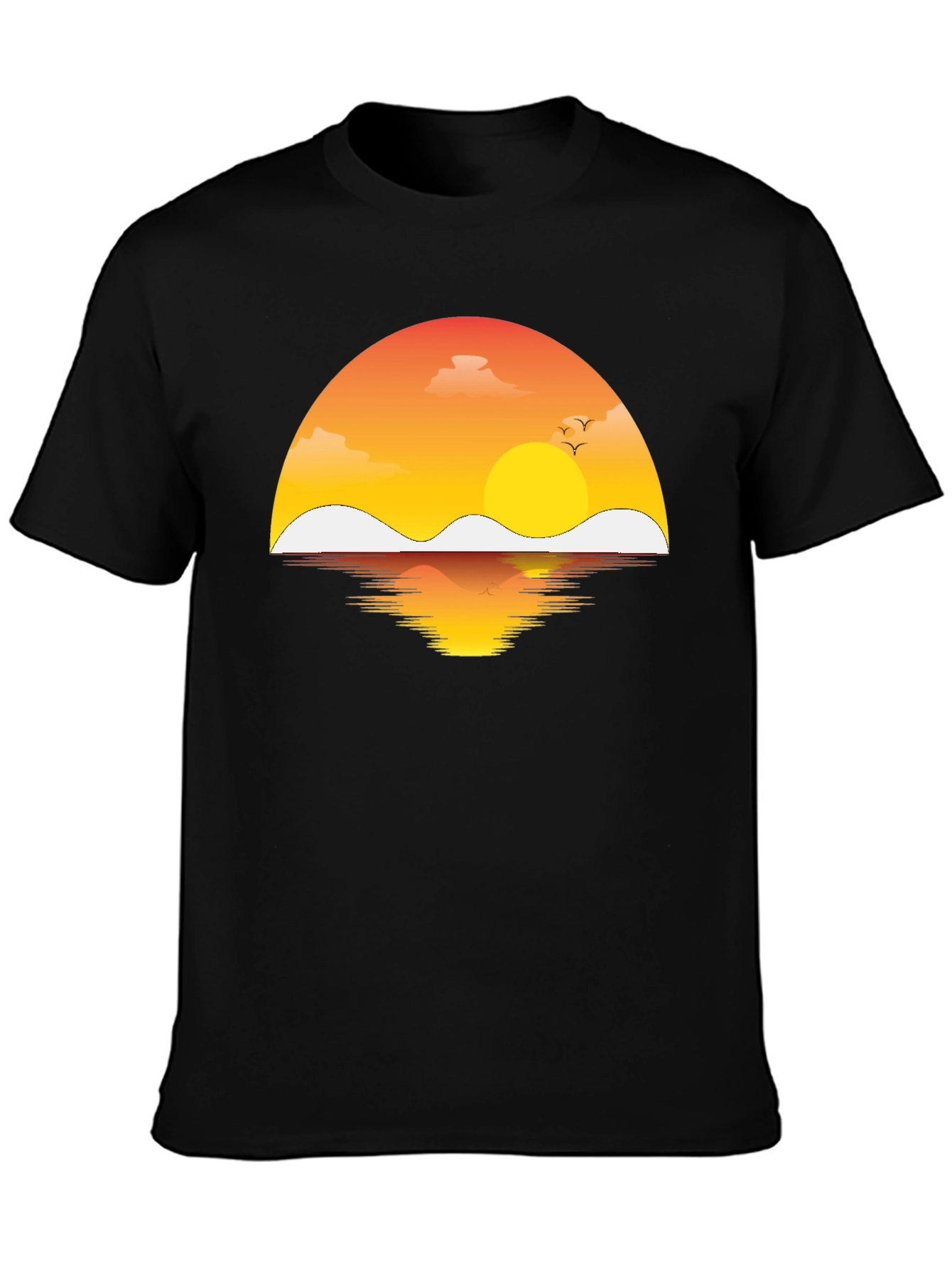 Sunset Reflection Graphic T-Shirt