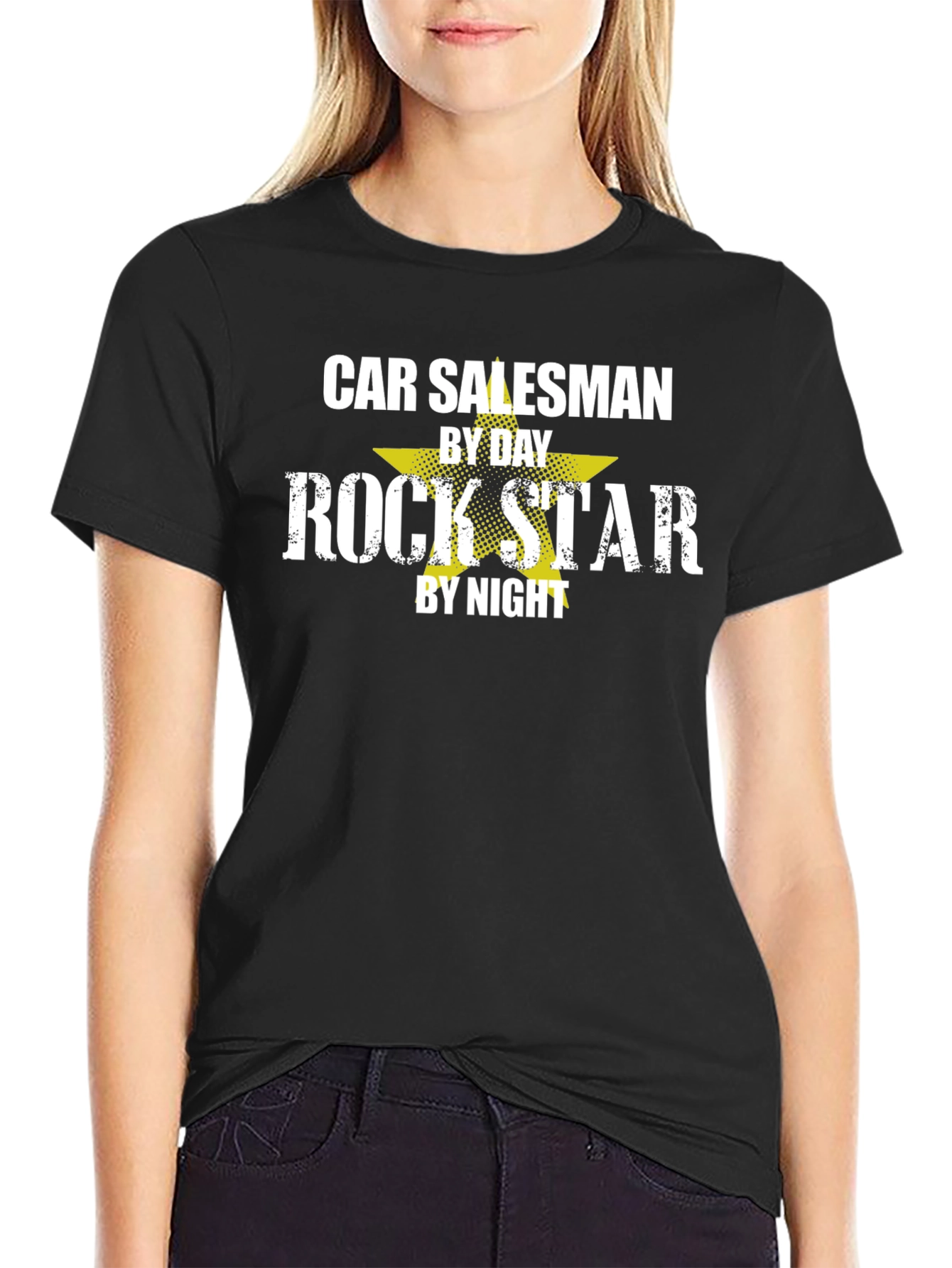 Car Salesman Rock Star T-Shirt