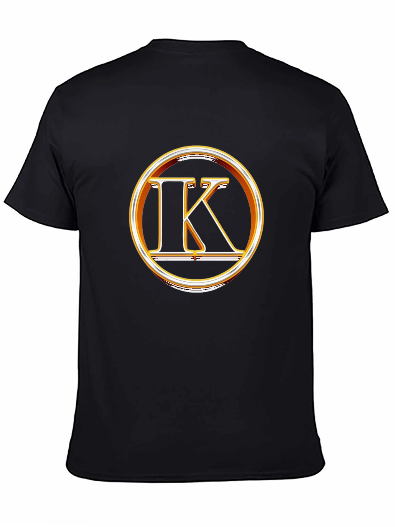 Bold IK Logo Black T-Shirt