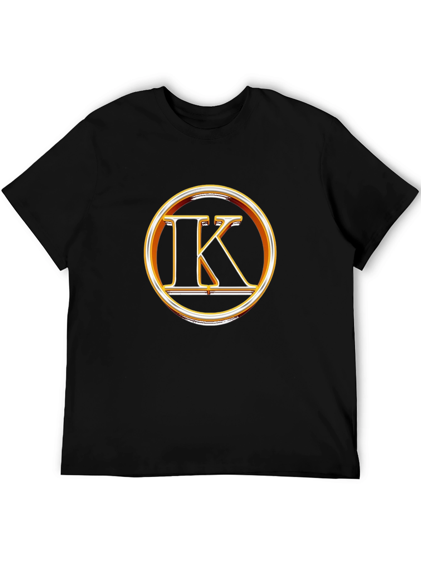 Bold IK Logo Black T-Shirt