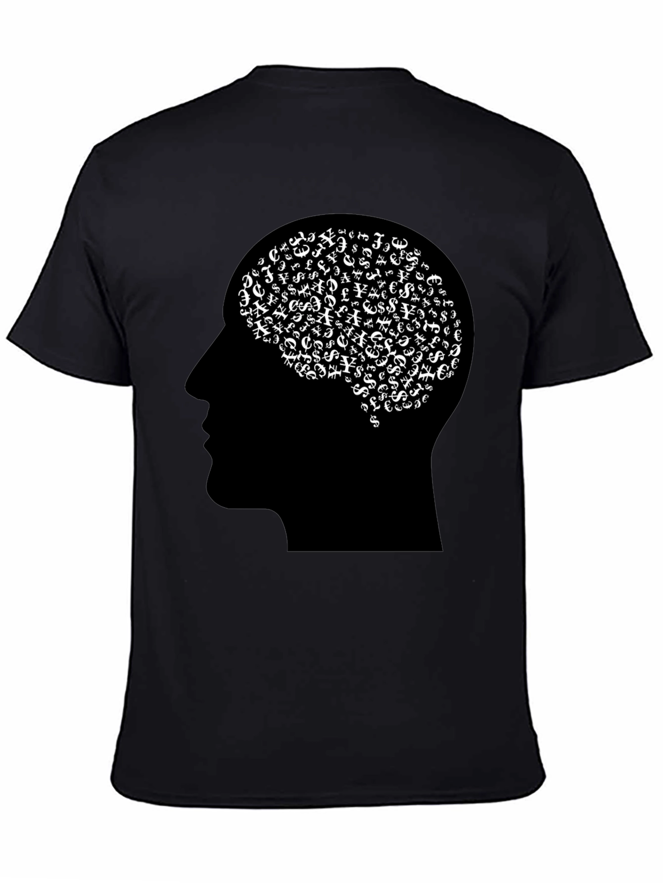 Money Minded Tee - Black Graphic T-Shirt