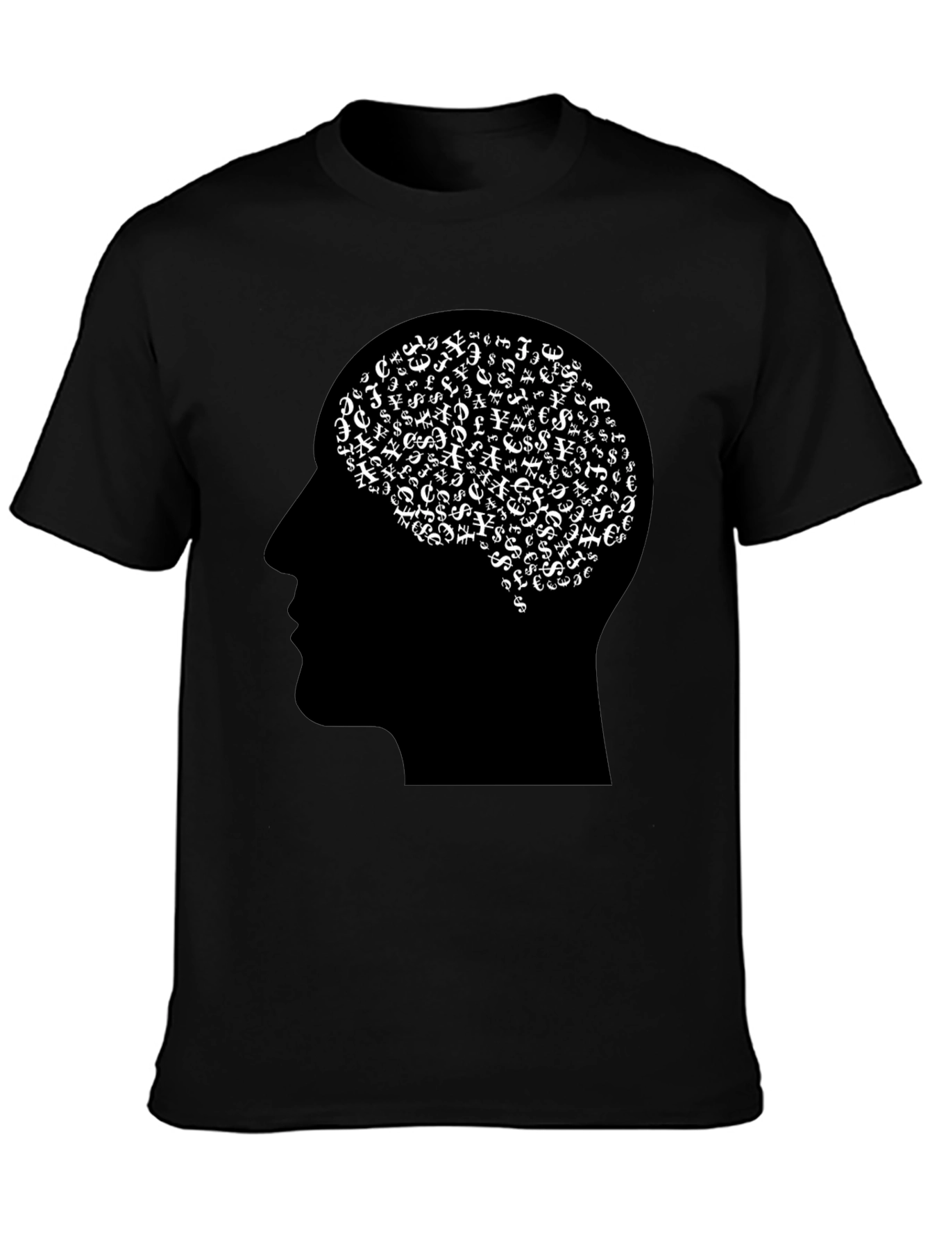 Money Minded Tee - Black Graphic T-Shirt