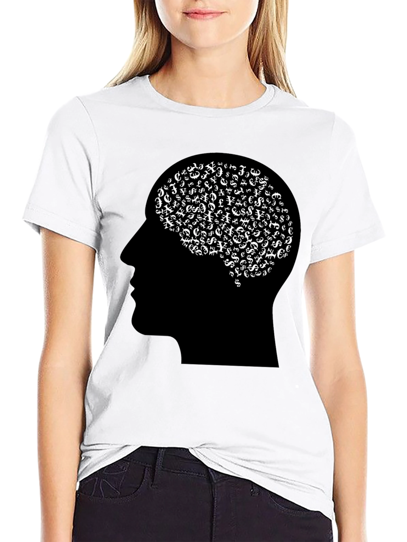 Money Minded Tee - Black Graphic T-Shirt
