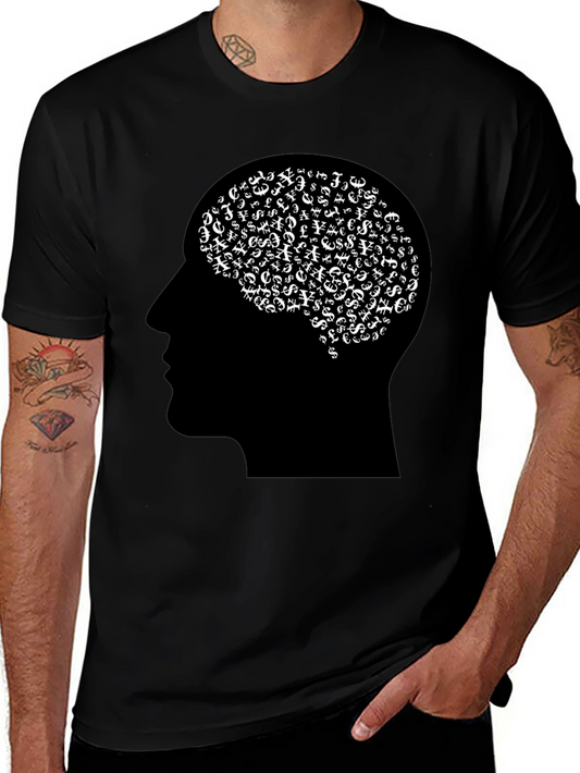 Money Minded Tee - Black Graphic T-Shirt