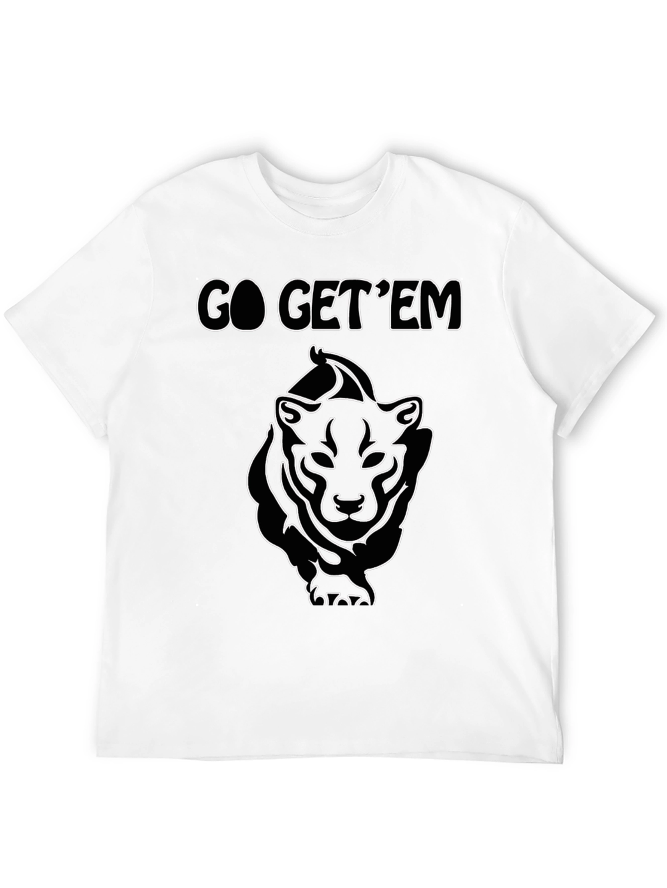 Go Get Em Graphic Tee - Fierce Tiger Design
