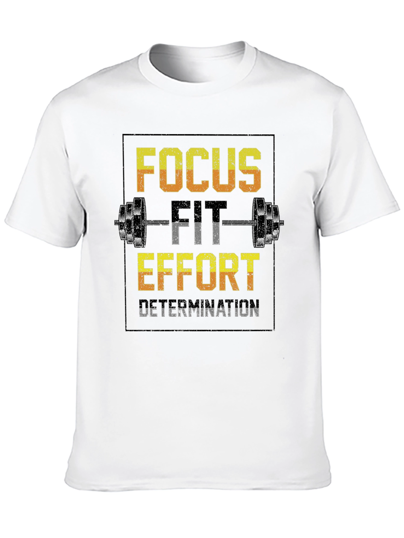 Focus Fit Effort Gym Workout T-Shirt