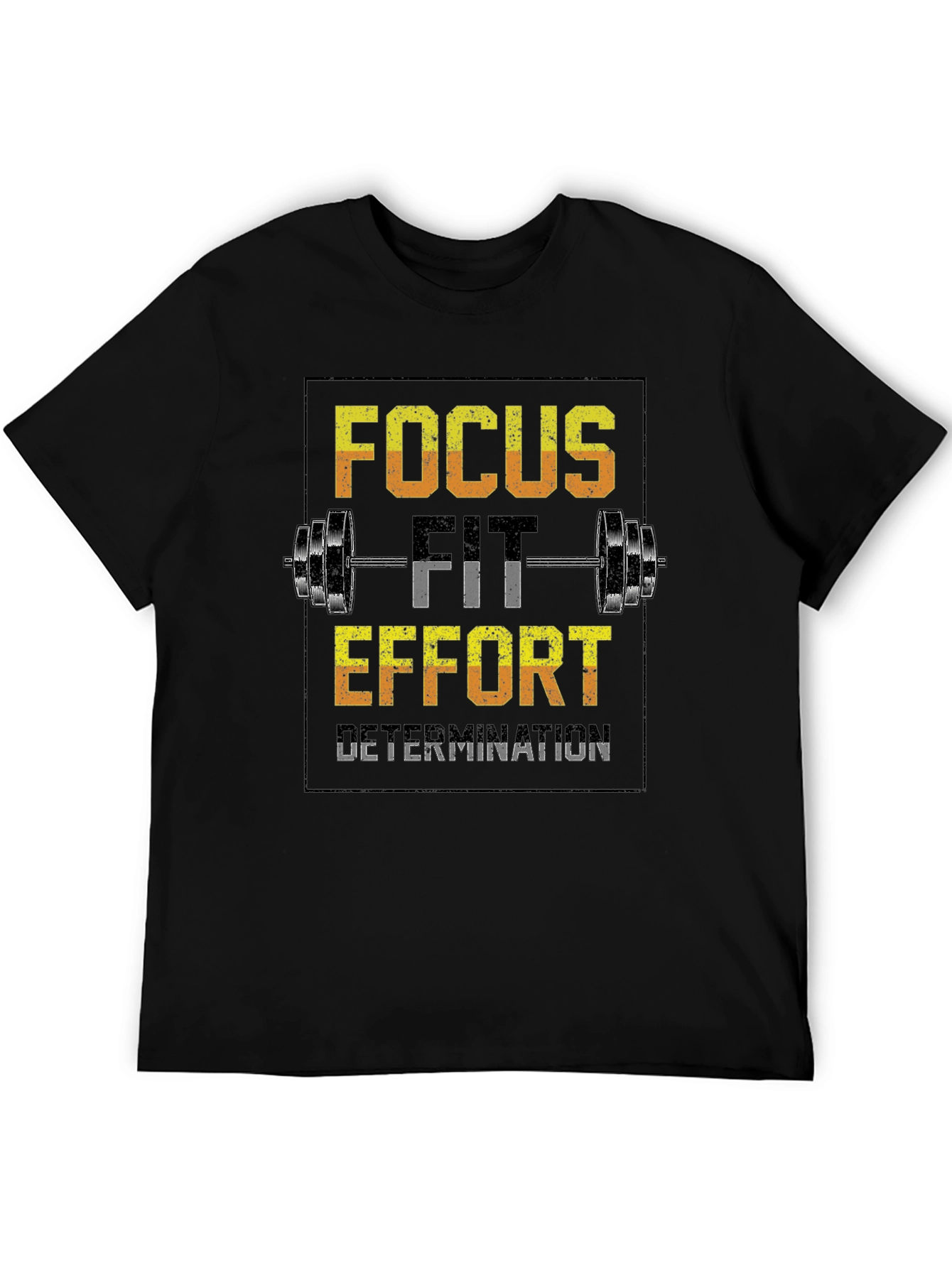Focus Fit Effort Gym Workout T-Shirt
