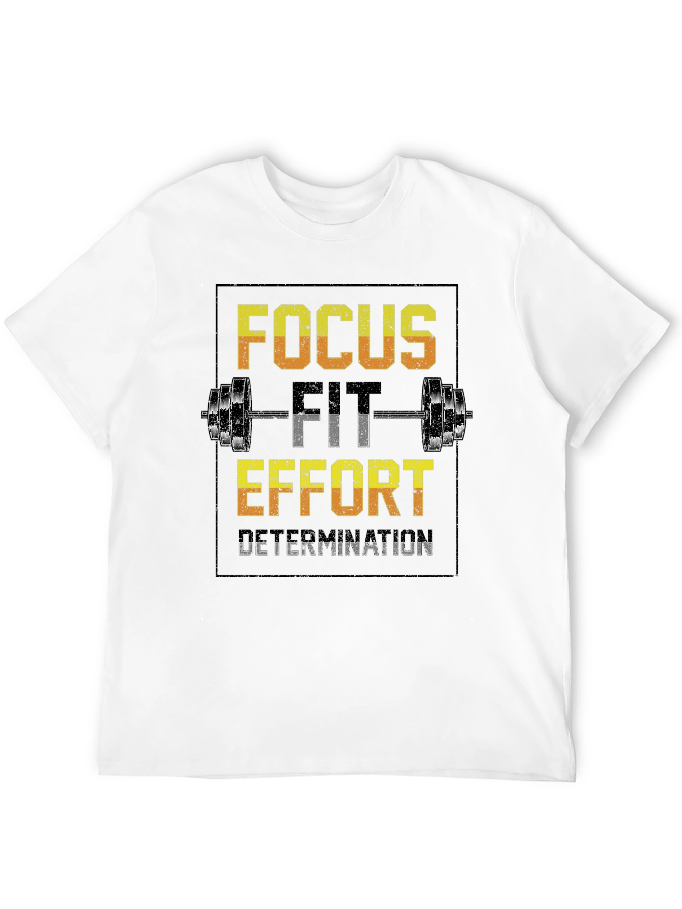 Focus Fit Effort Gym Workout T-Shirt