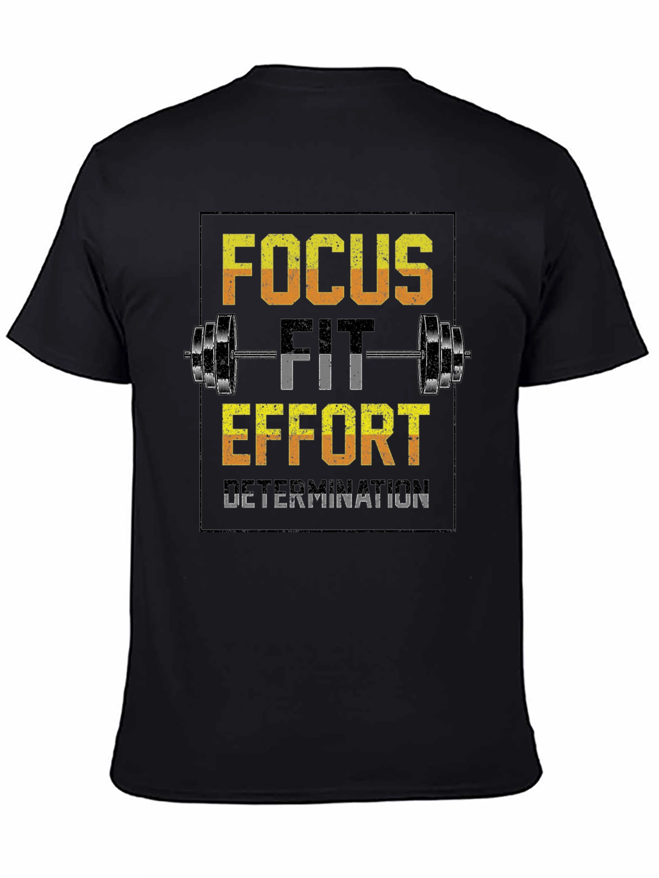 Focus Fit Effort Gym Workout T-Shirt