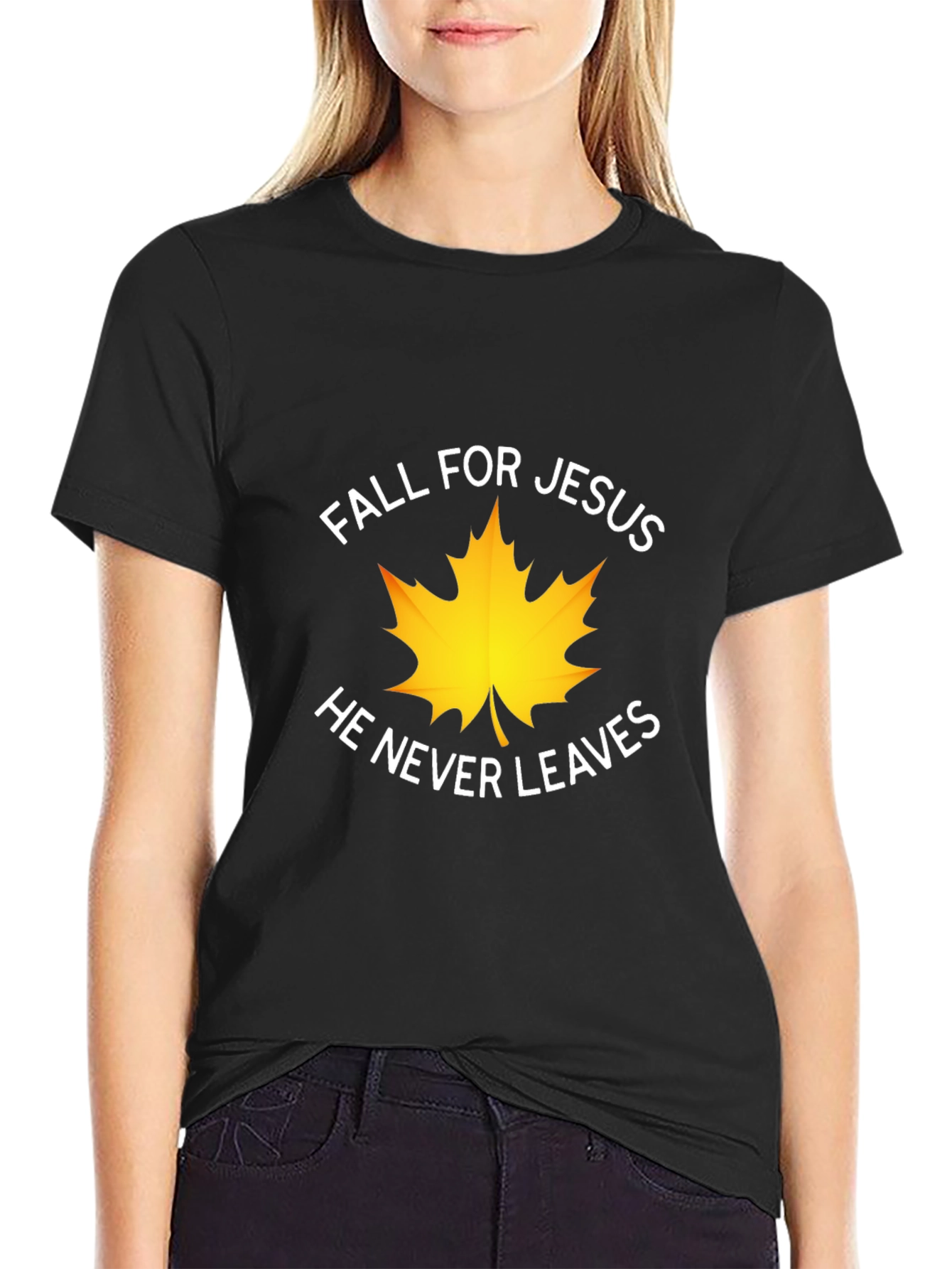 Fall for Jesus T-Shirt Christian Apparel