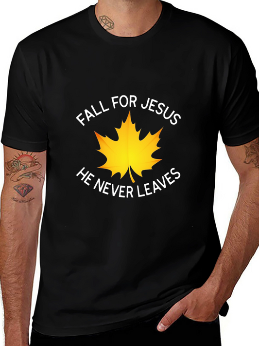 Fall for Jesus T-Shirt Christian Apparel