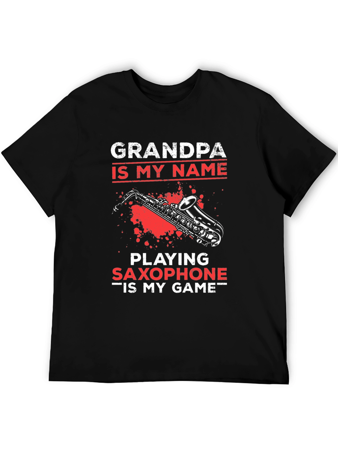 Grandpa Saxophone T-Shirt