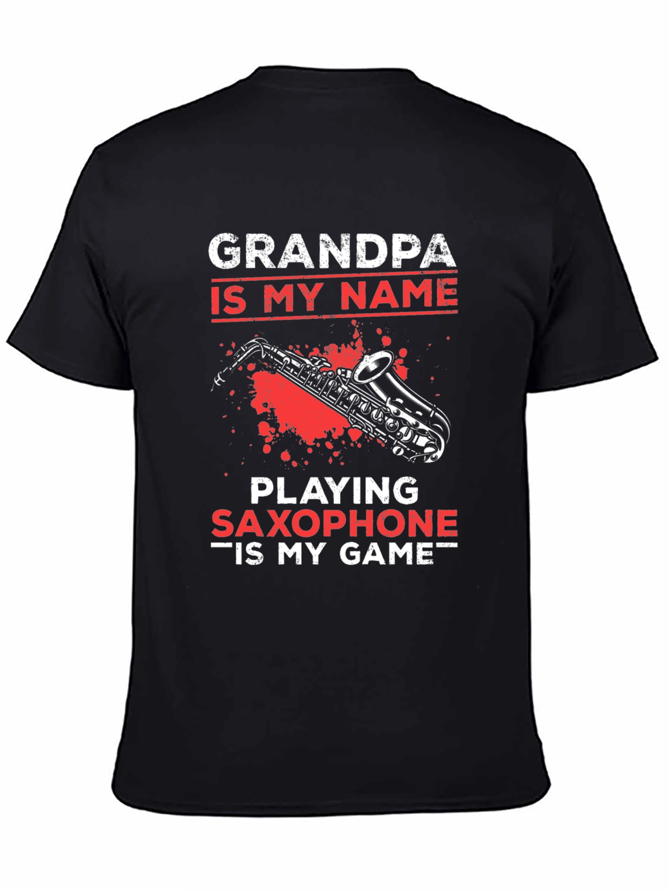 Grandpa Saxophone T-Shirt
