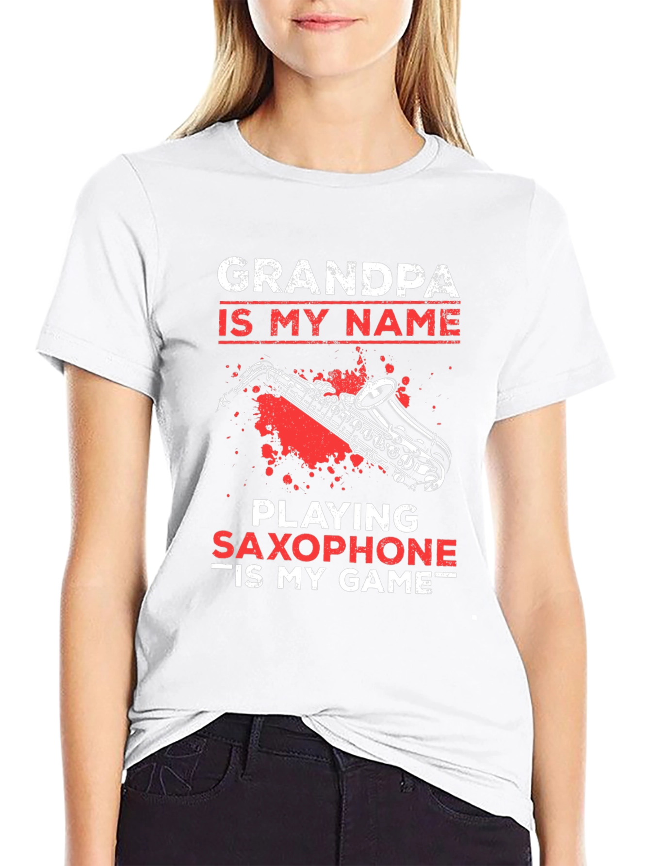 Grandpa Saxophone T-Shirt