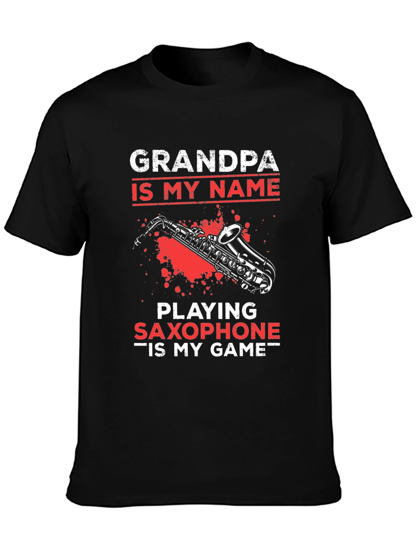Grandpa Saxophone T-Shirt