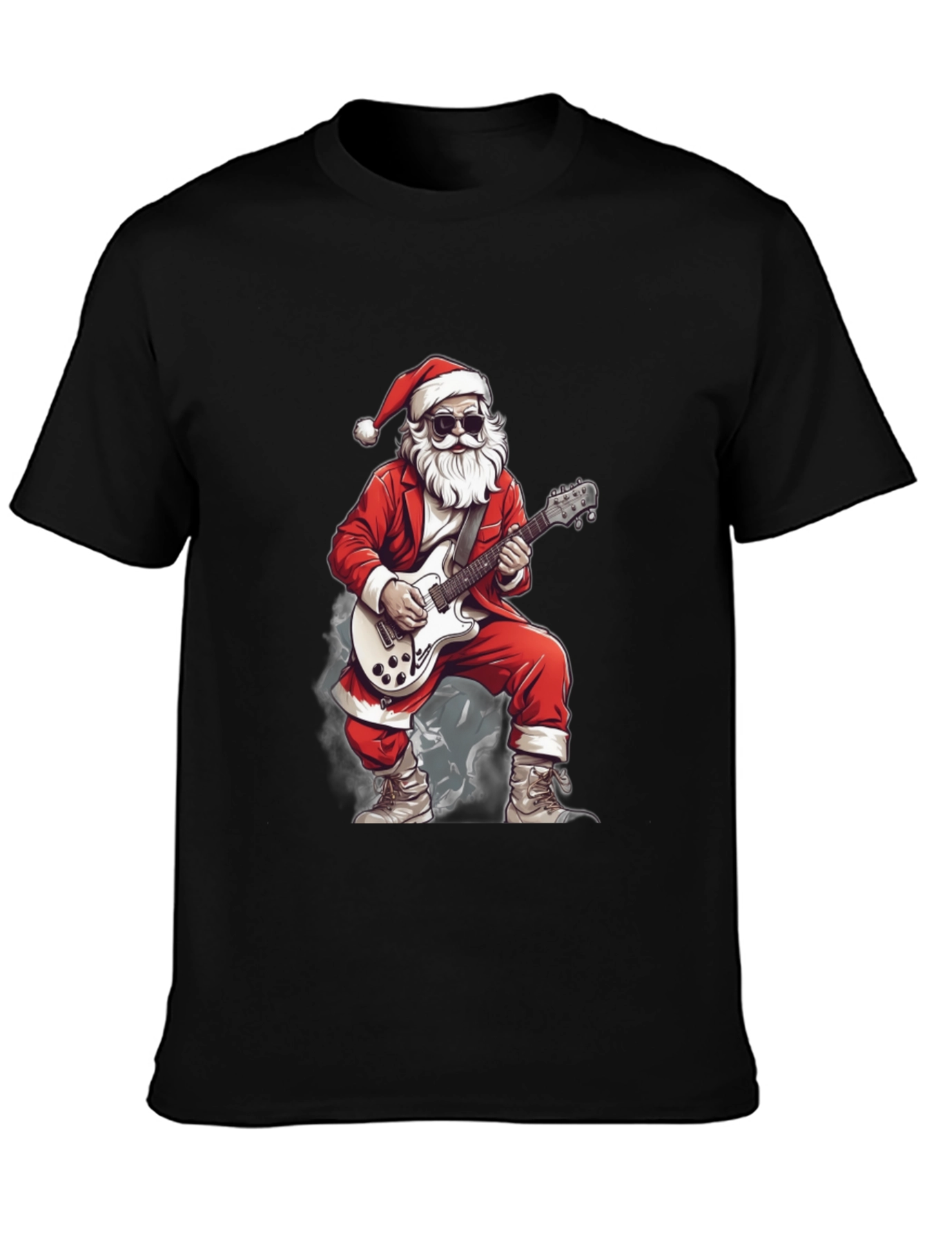 Rockin Santa Graphic Tee