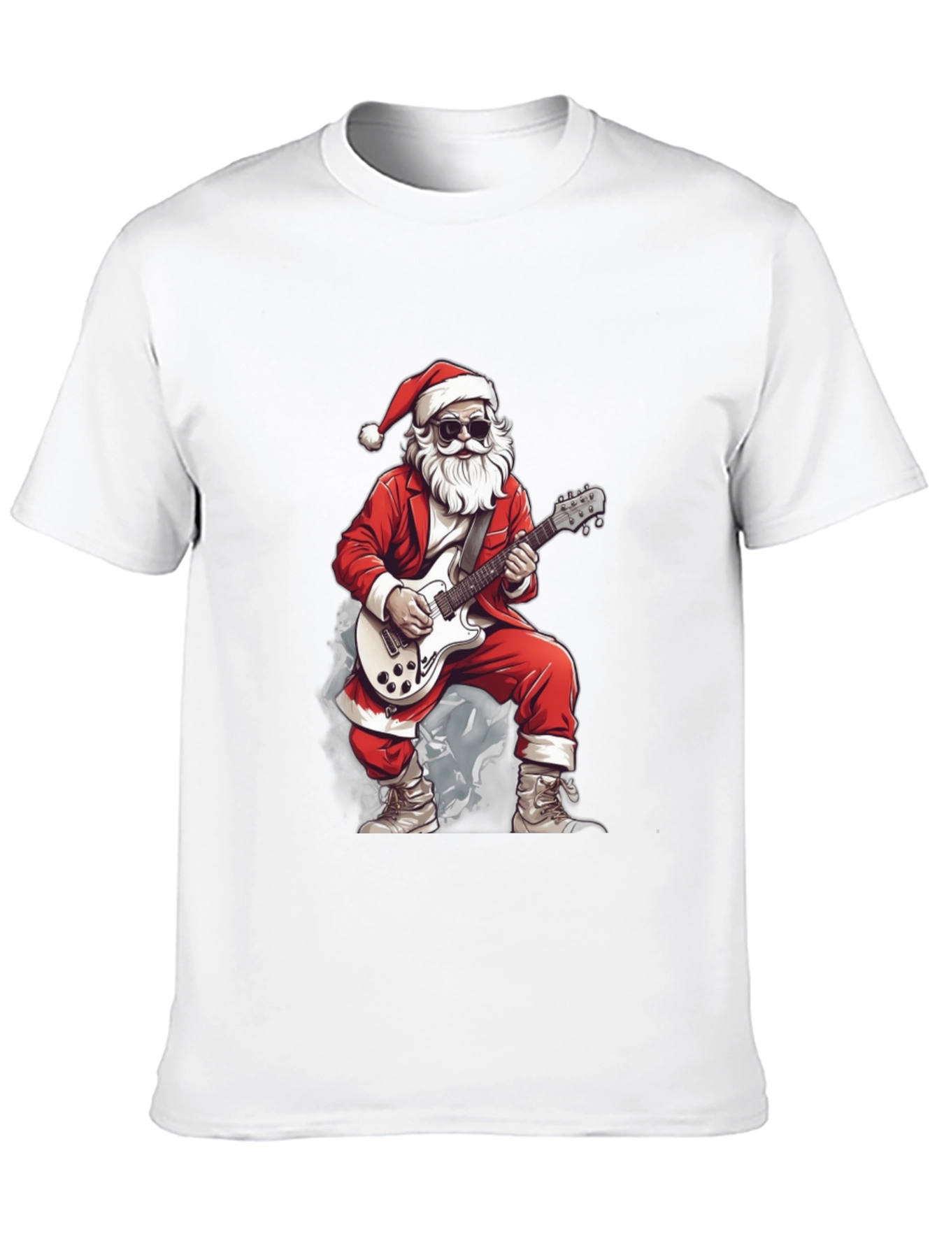 Rockin Santa Graphic Tee