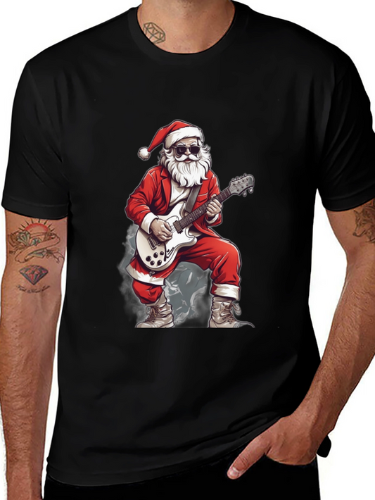 Rockin Santa Graphic Tee