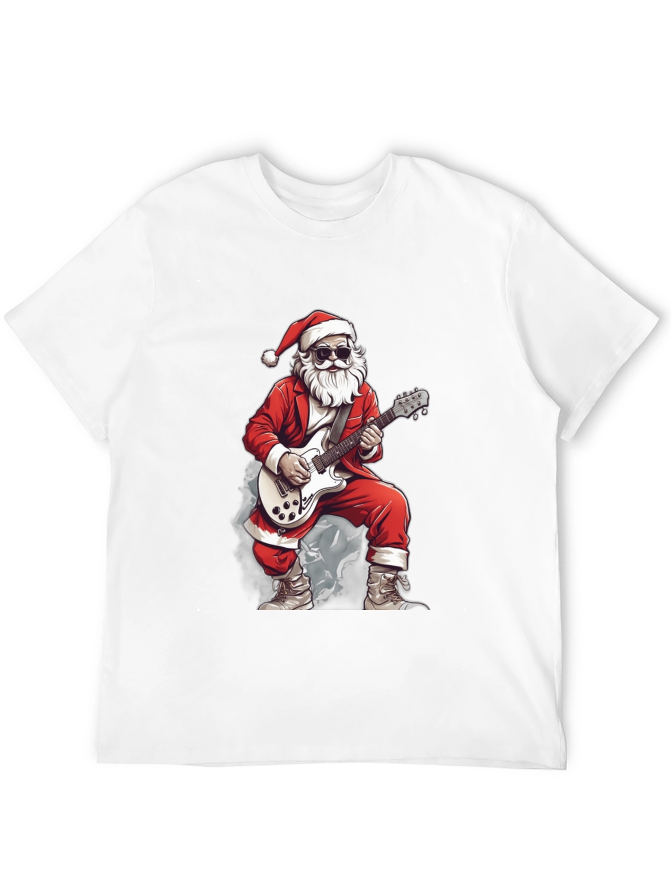 Rockin Santa Graphic Tee