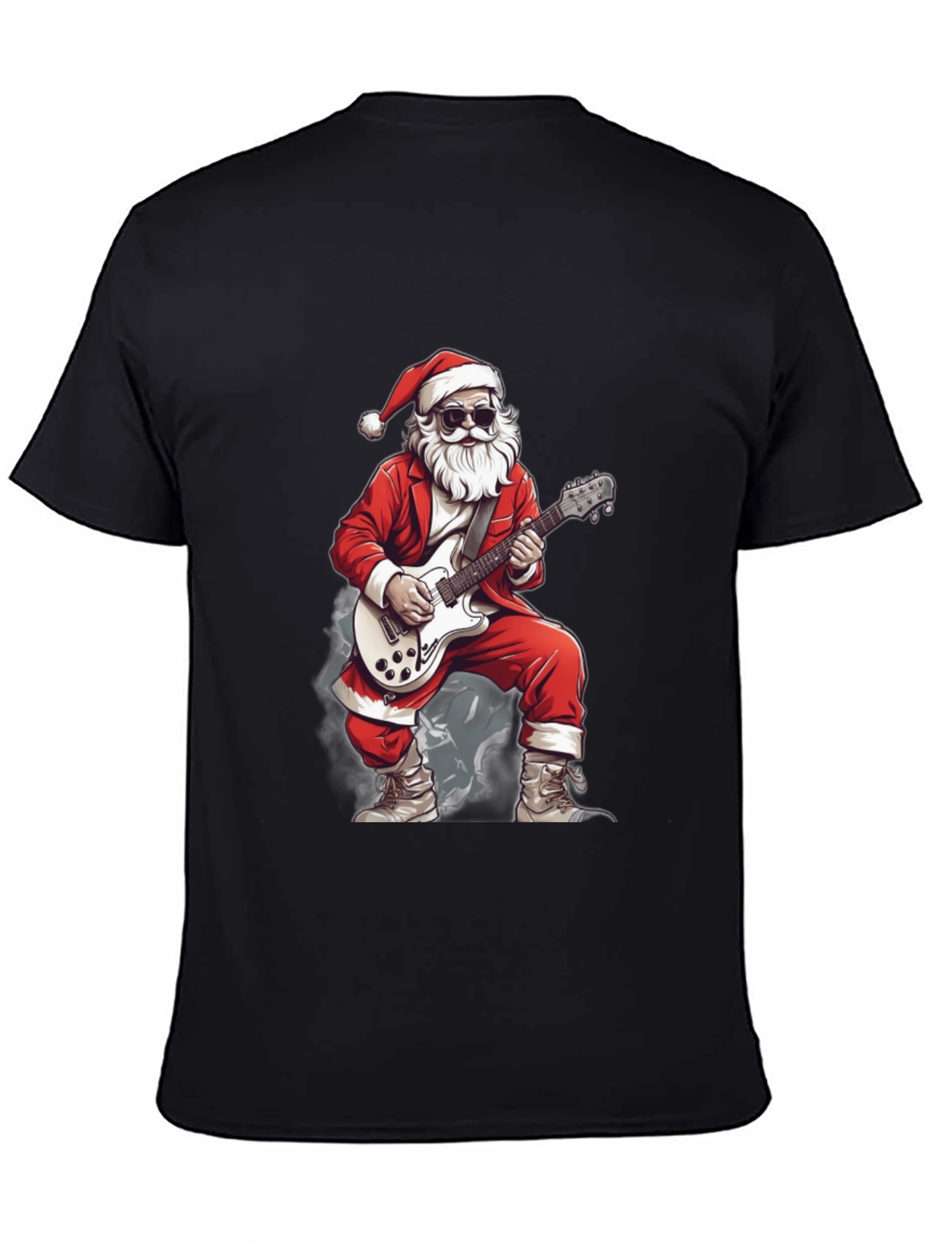 Rockin Santa Graphic Tee