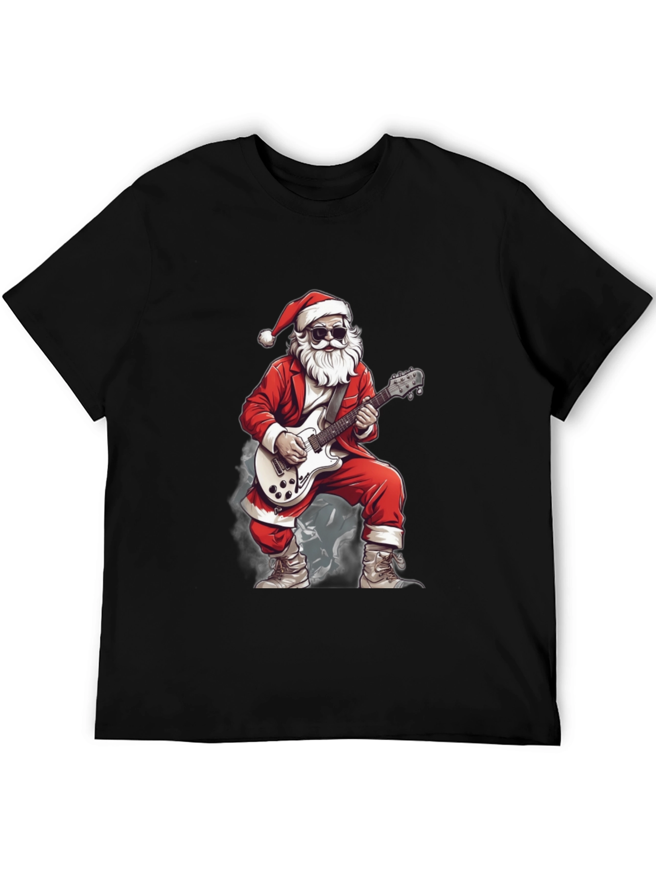 Rockin Santa Graphic Tee