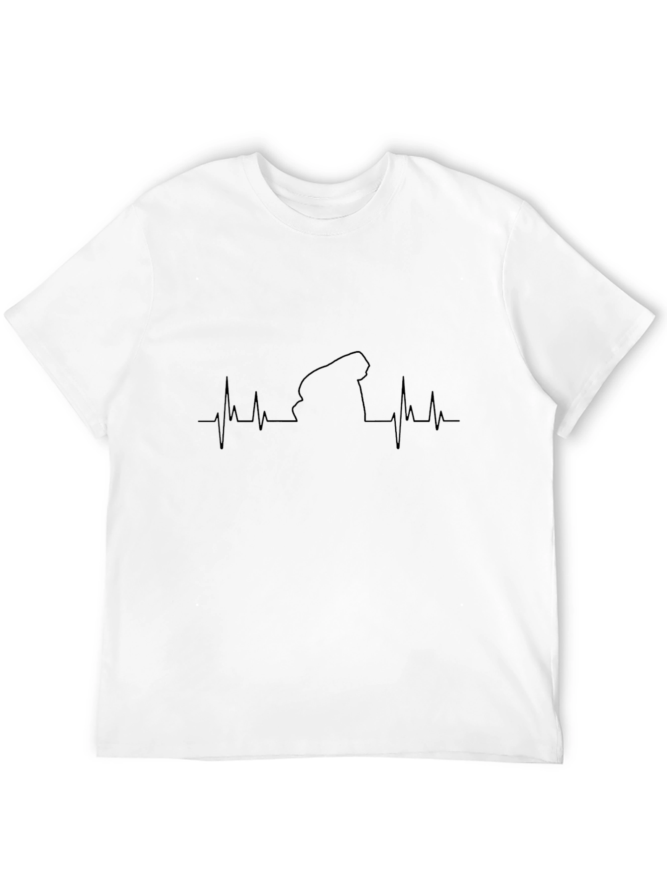 Heartbeat Groundhog T-Shirt