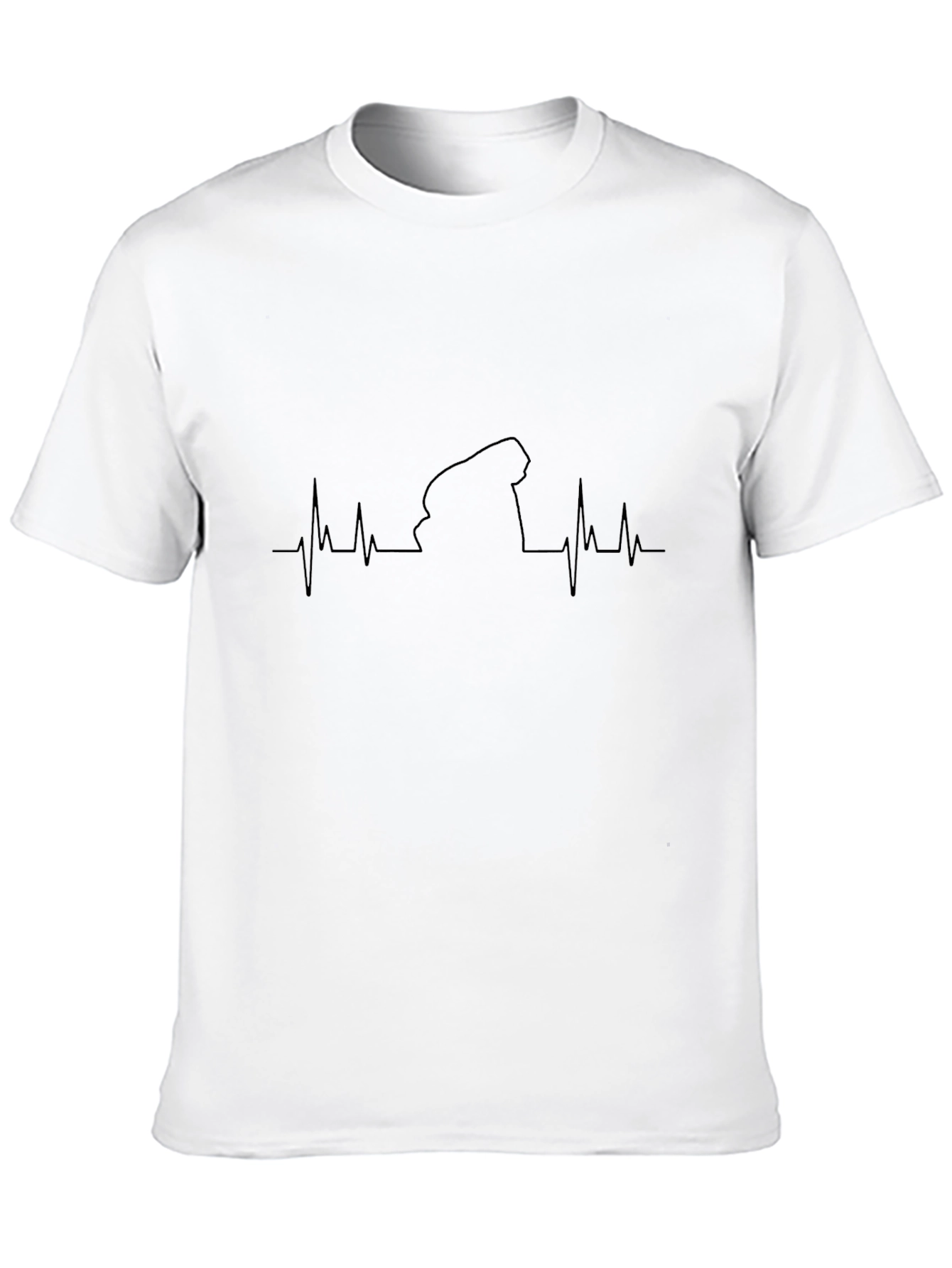 Heartbeat Groundhog T-Shirt