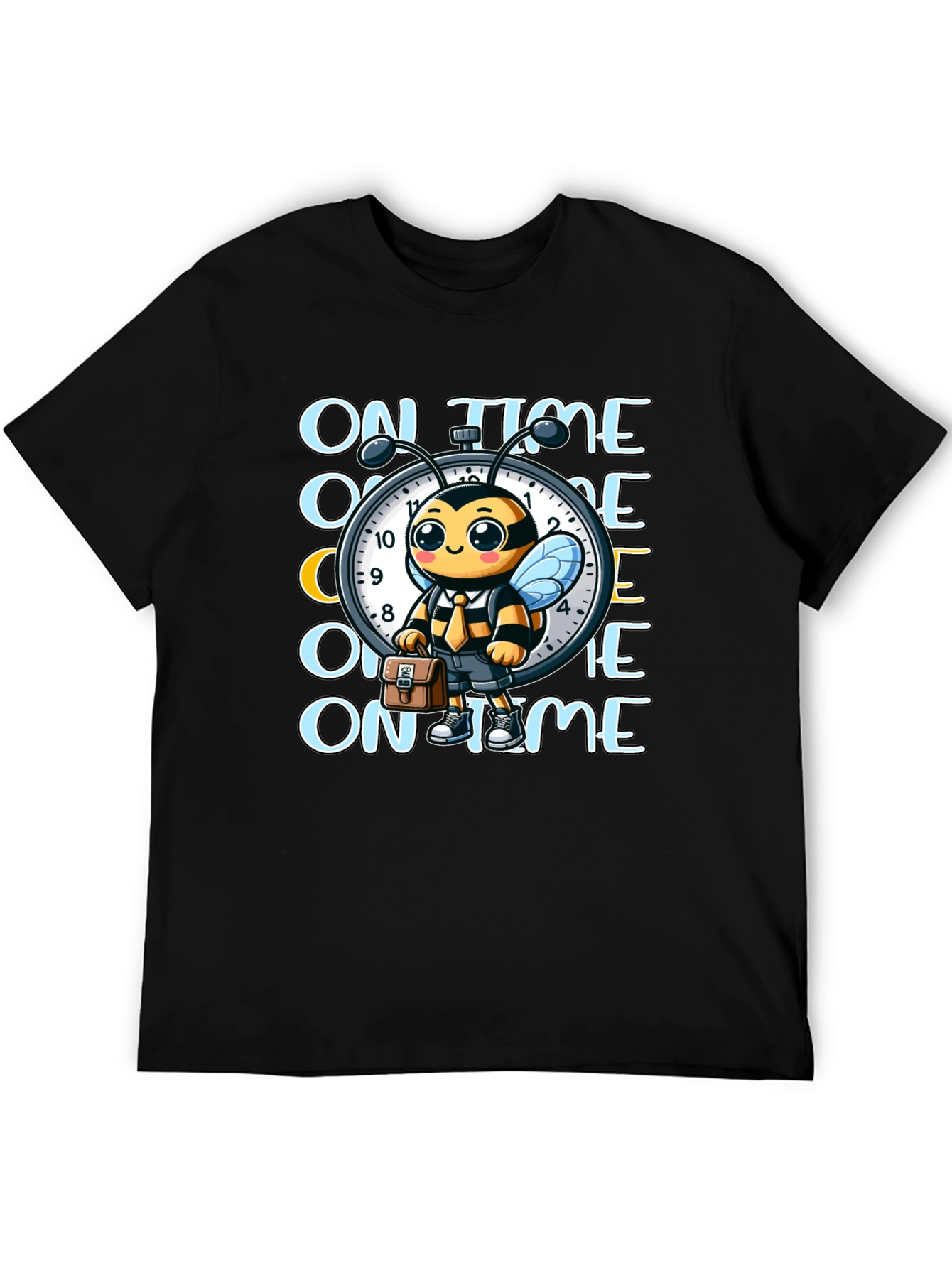 On Time Bee Graphic Tee