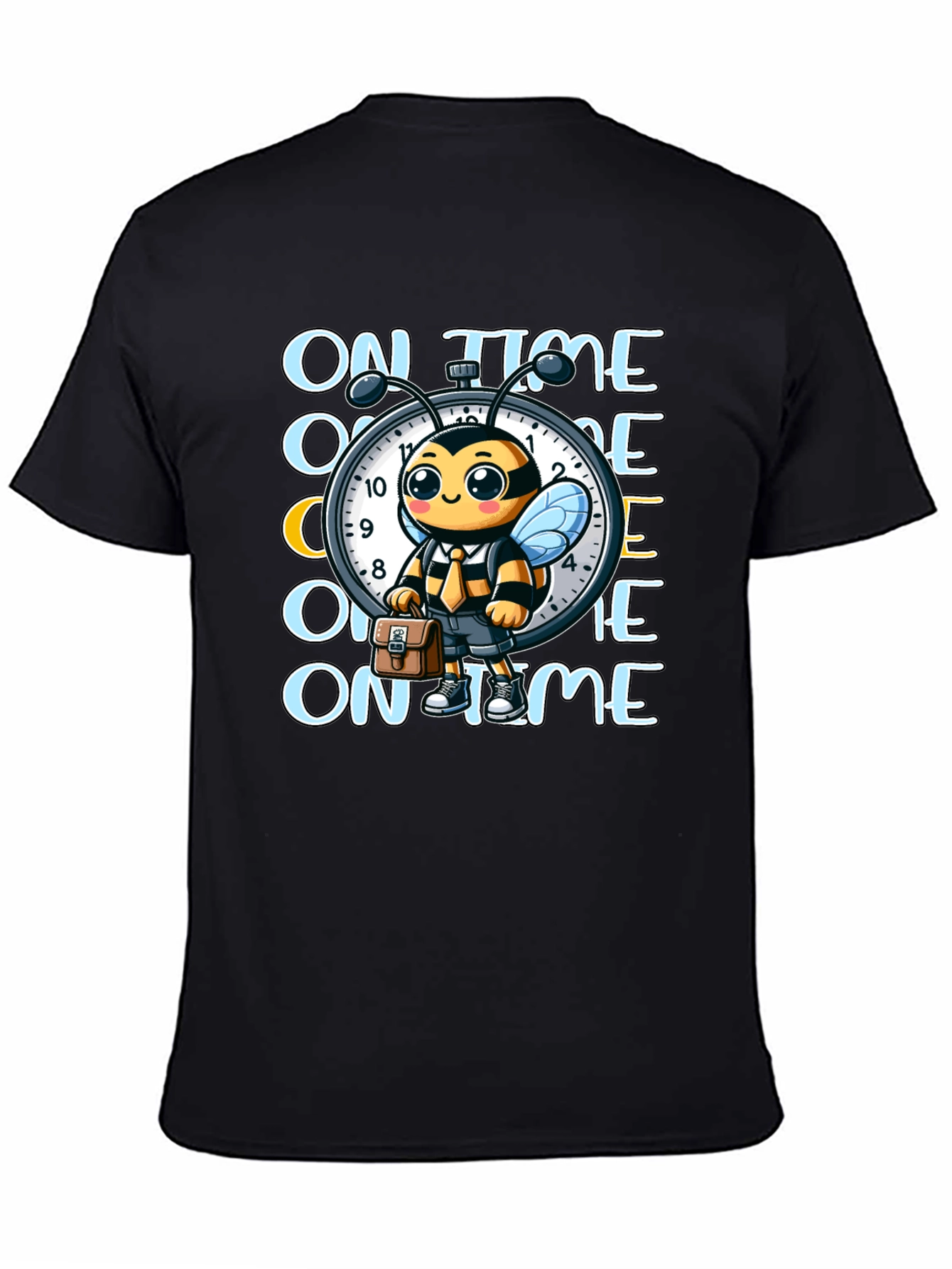 On Time Bee Graphic Tee