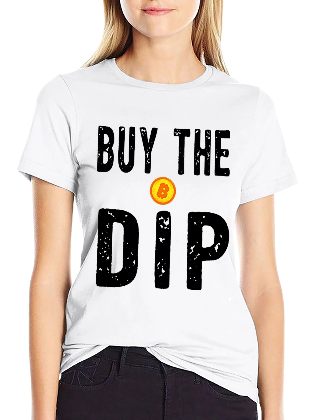 Buy The Dip Bitcoin Crypto T-Shirt
