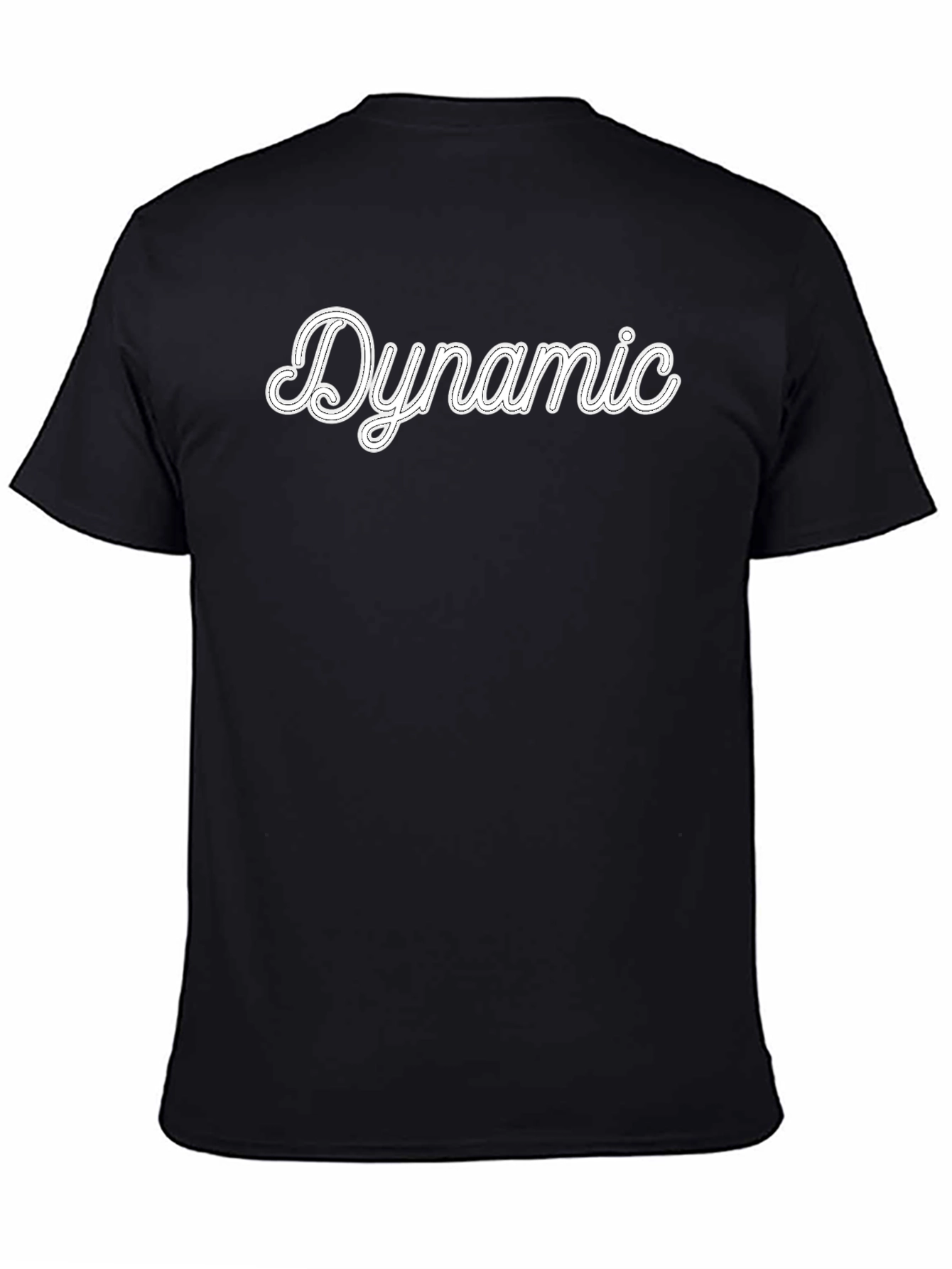 Dynamic Graphic Tee - Classic Black