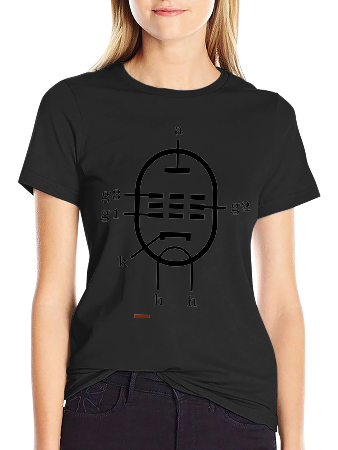 Vacuum Tube Circuit Diagram T-Shirt - Geeky Tech Apparel
