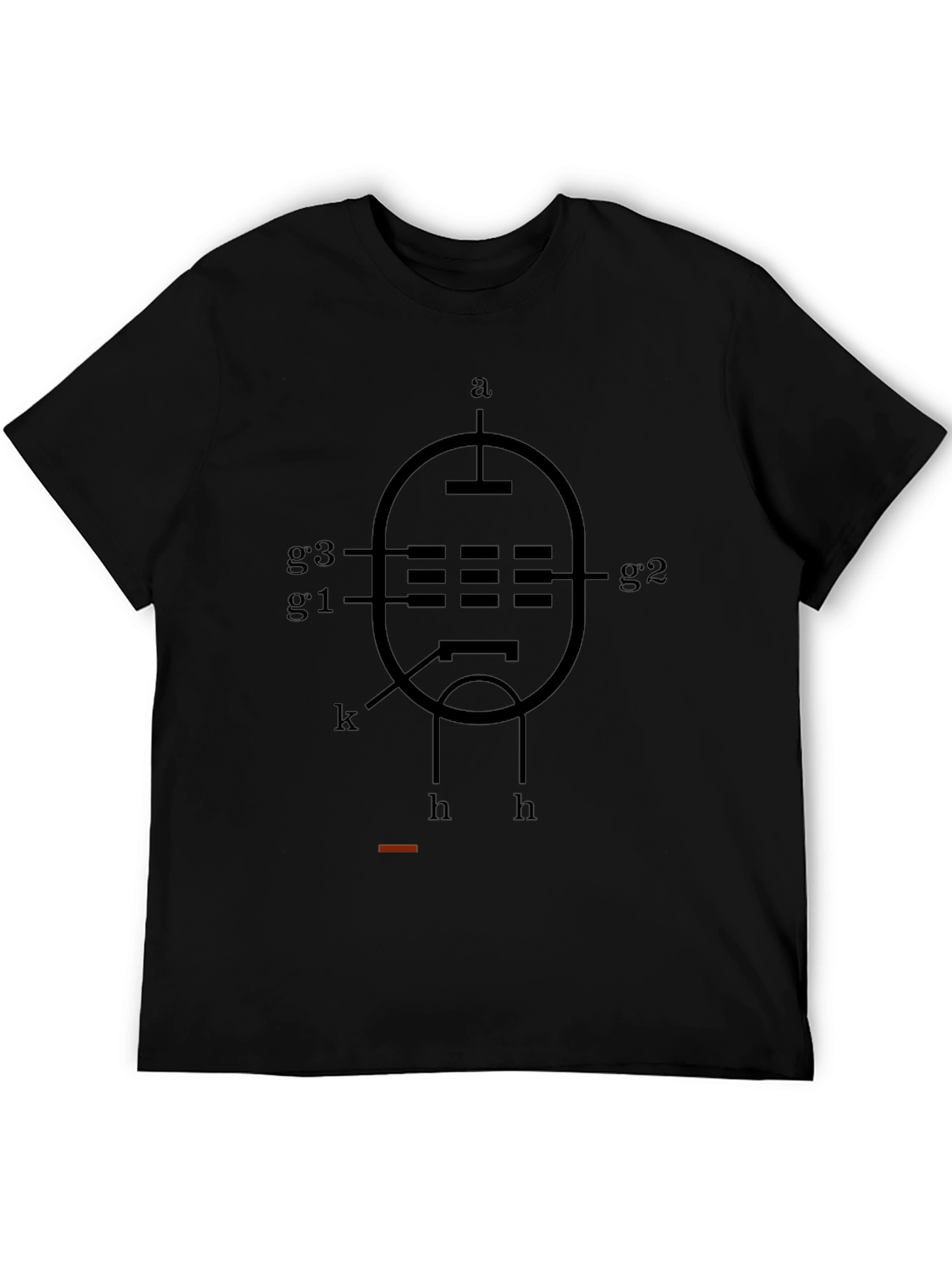 Vacuum Tube Circuit Diagram T-Shirt - Geeky Tech Apparel