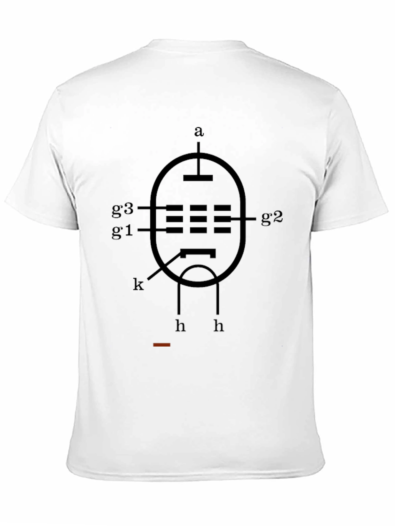 Vacuum Tube Circuit Diagram T-Shirt - Geeky Tech Apparel