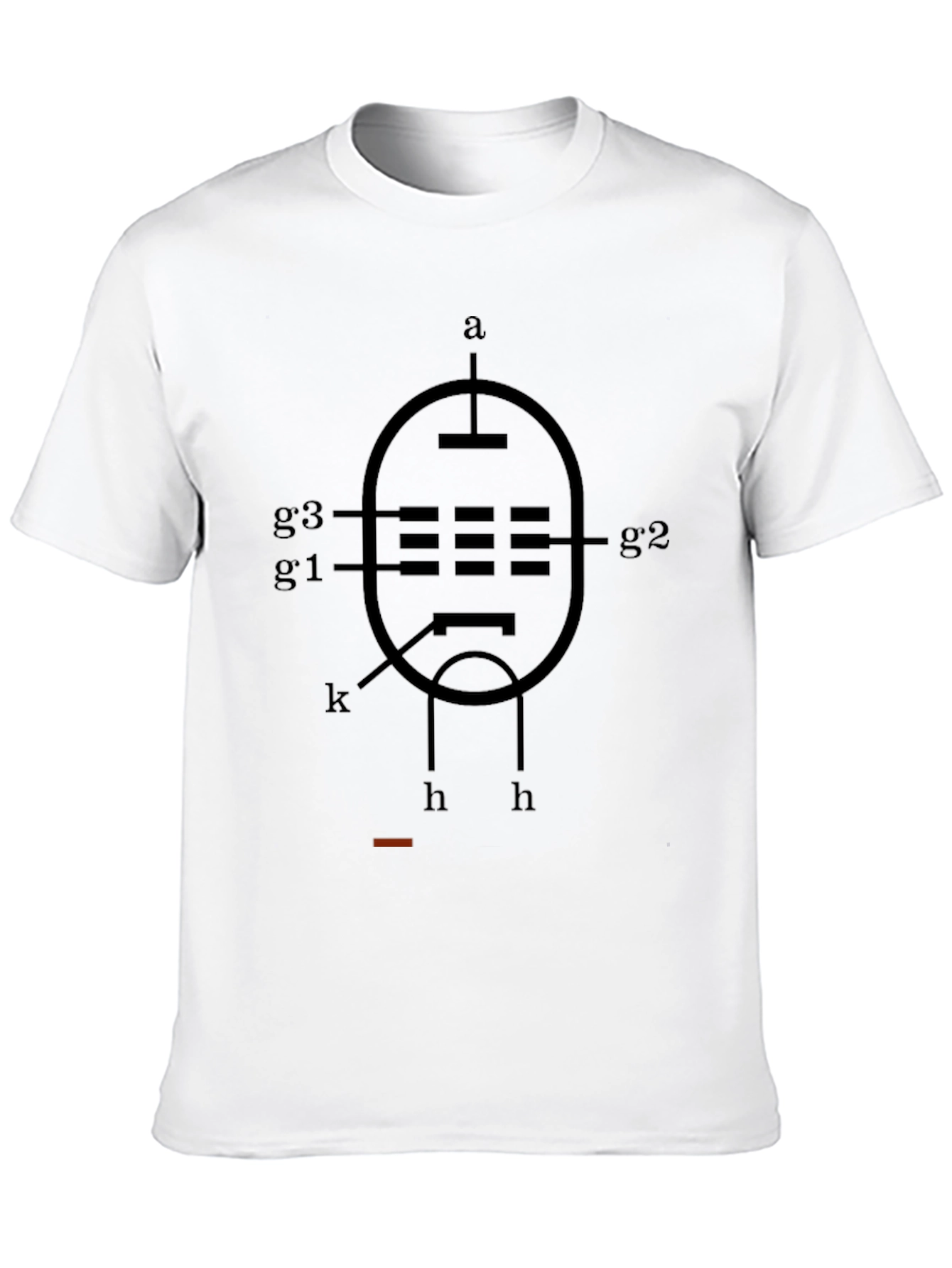 Vacuum Tube Circuit Diagram T-Shirt - Geeky Tech Apparel