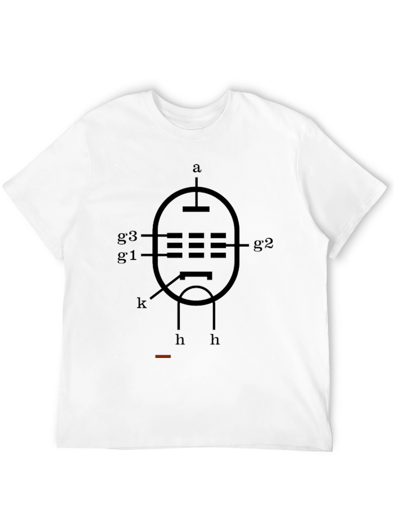 Vacuum Tube Circuit Diagram T-Shirt - Geeky Tech Apparel