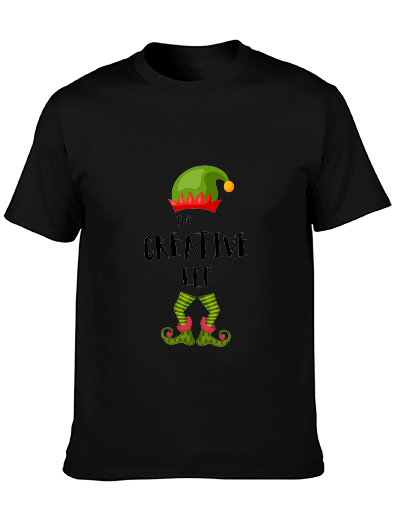 Creative Elf T-Shirt - Holiday Graphic Tee