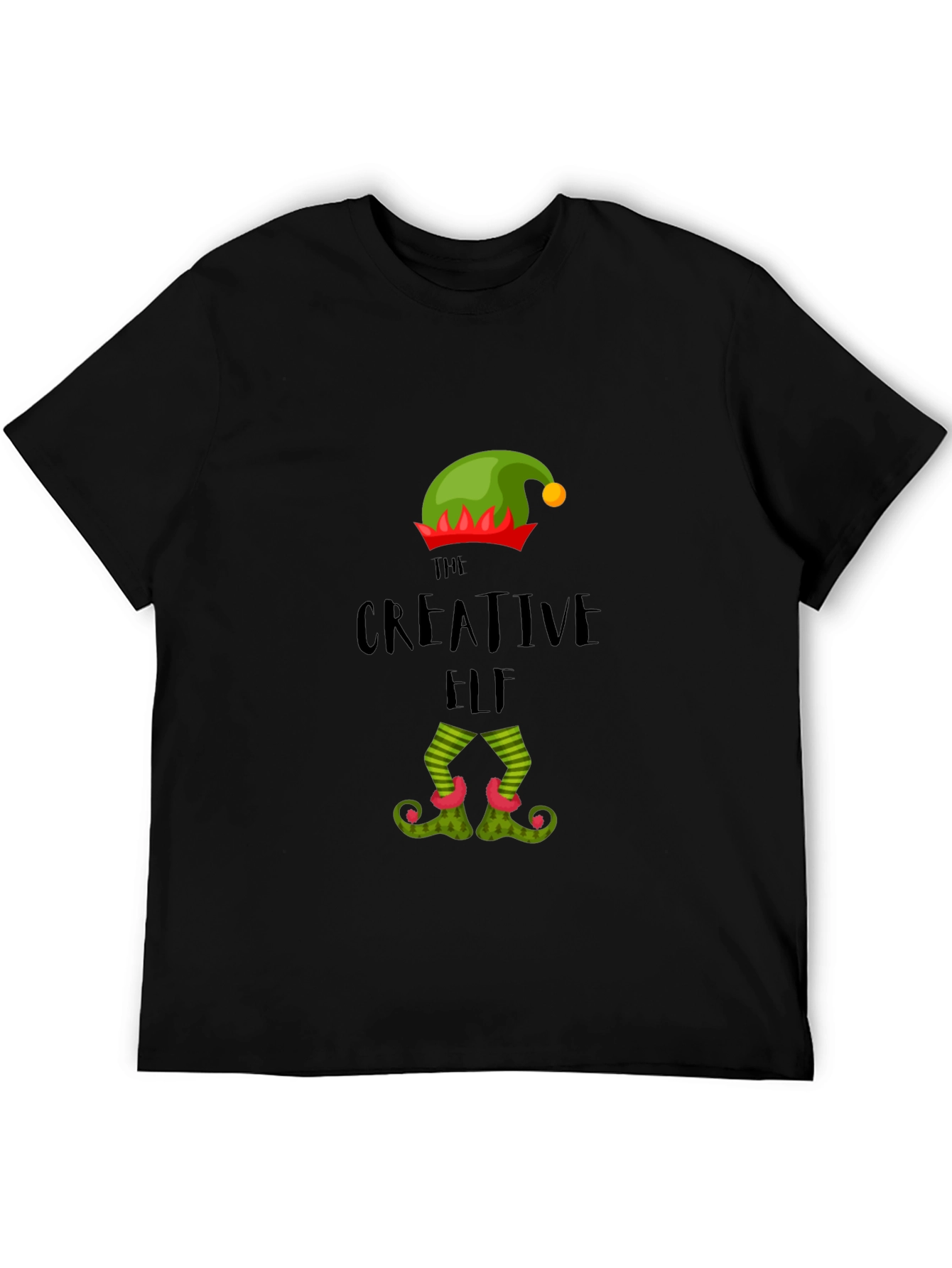 Creative Elf T-Shirt - Holiday Graphic Tee